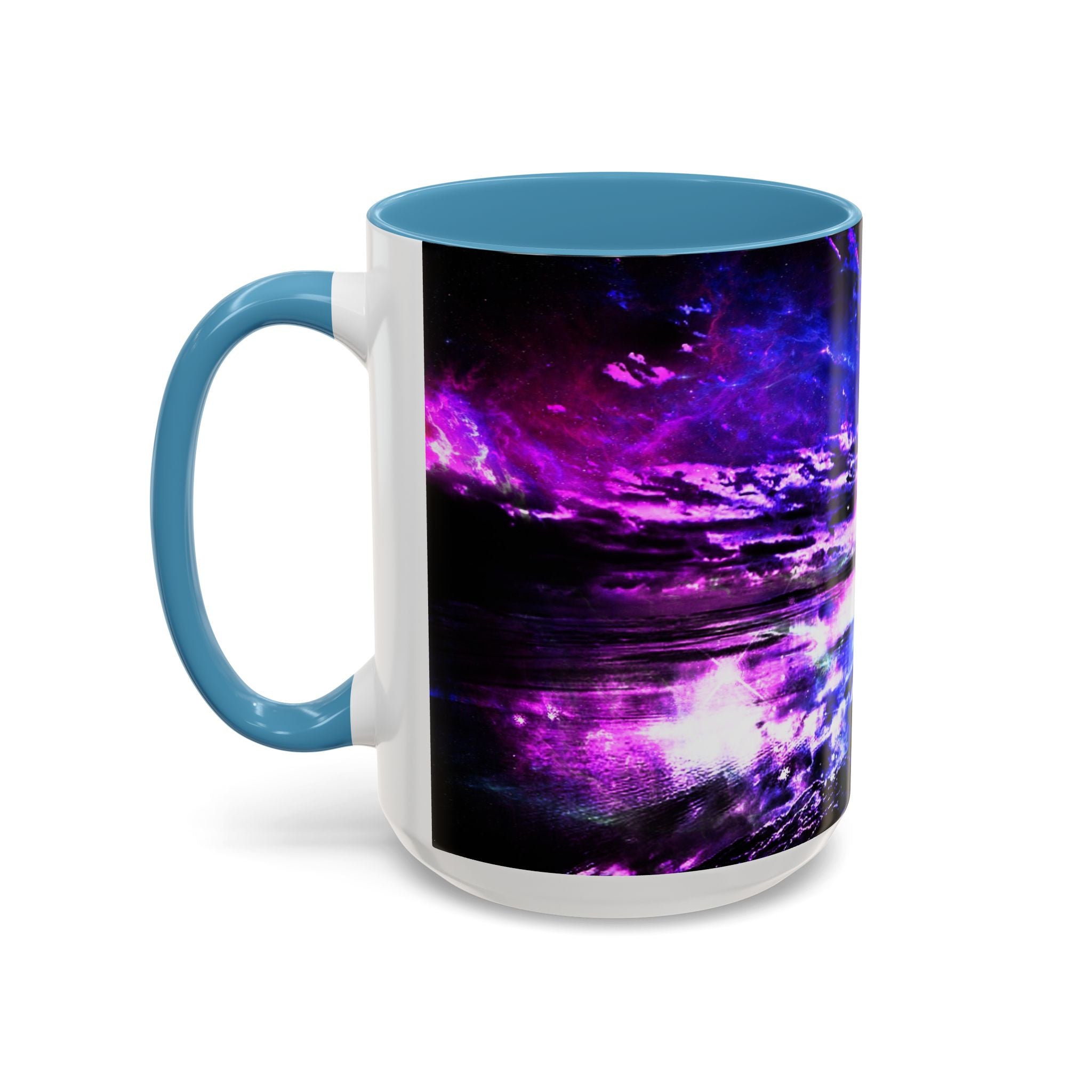 Amethyst Dancing Sea Dreams Accent Coffee Mug