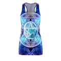 Amen Jin's Dragon's Gate Triple Goddess Meditations Women's Racerback Dress