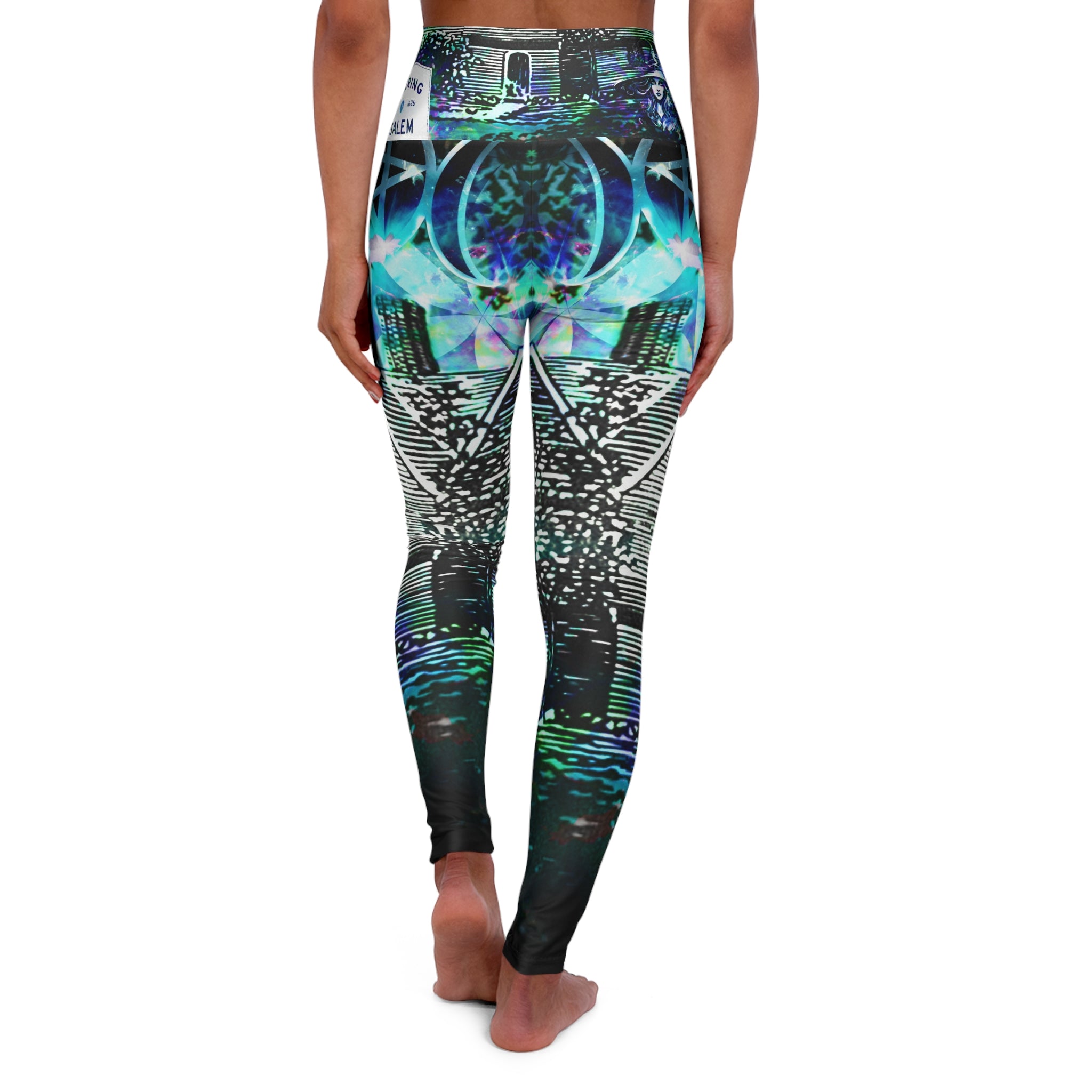 Katerina's Now and Forever Salem Witch Meditations High Waisted Yoga Leggings