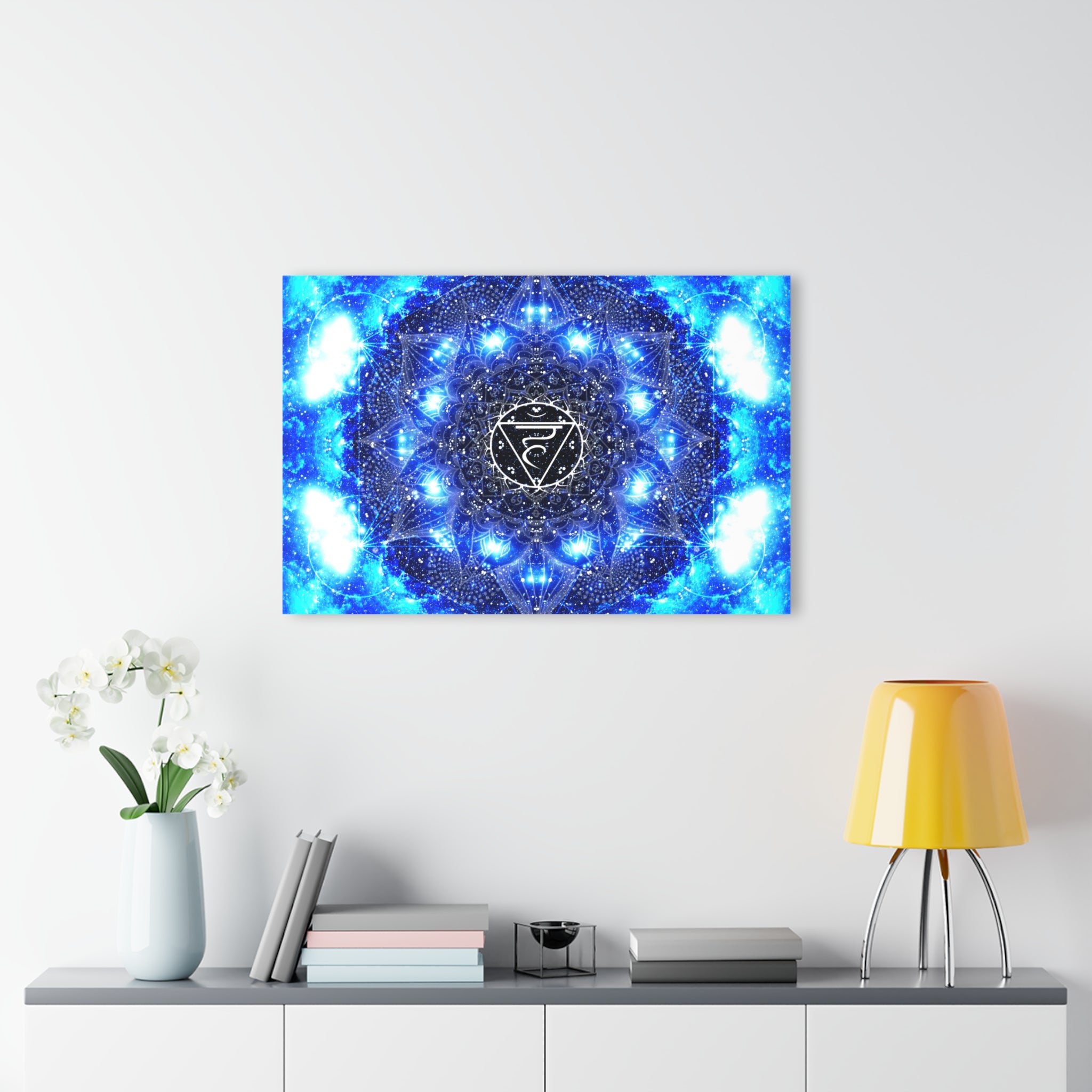 Vishuddi Meditations Acrylic Print (French Cleat Hanging)