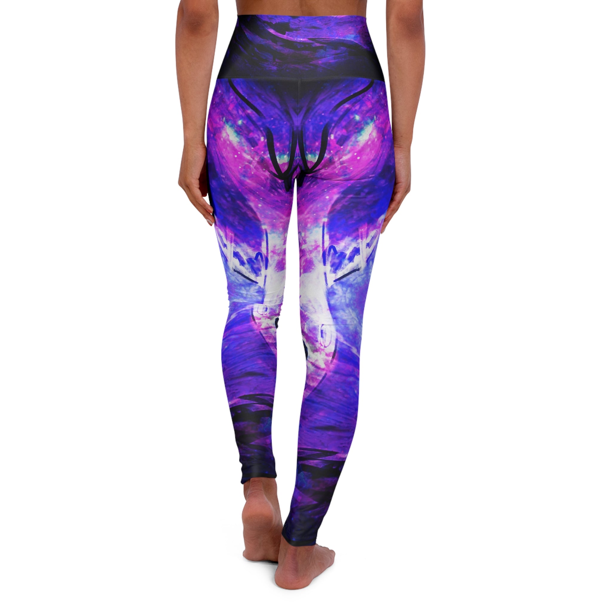 Ajna Koi Desires High Waisted Yoga Leggings