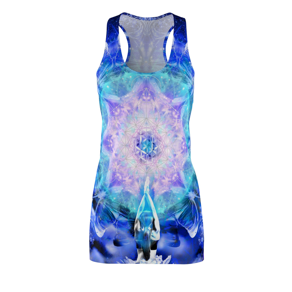 Amen Jin's Katerina's Eros & Psyche Metamorphosis Meditations W Racerback Dress