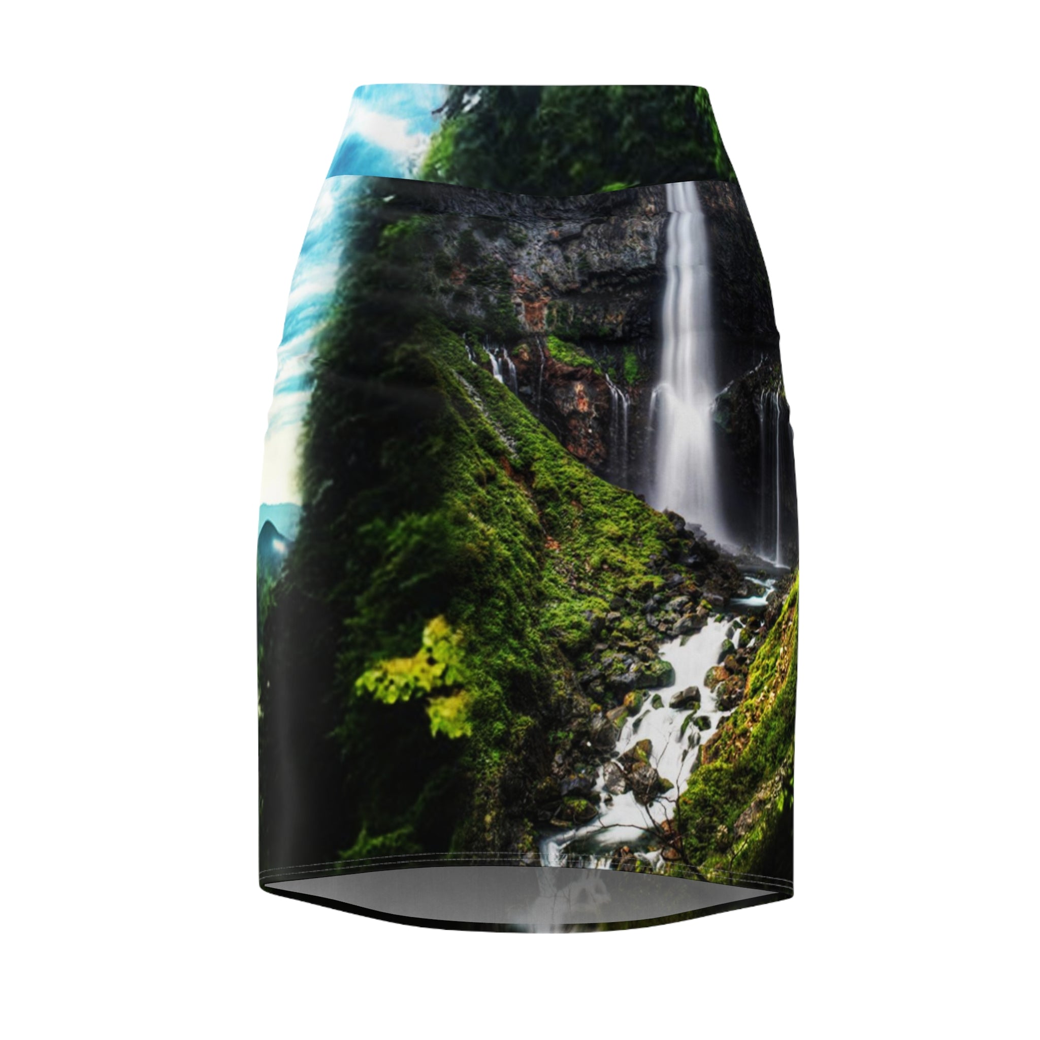 Abalone Lake Dreams Women's Pencil Skirt