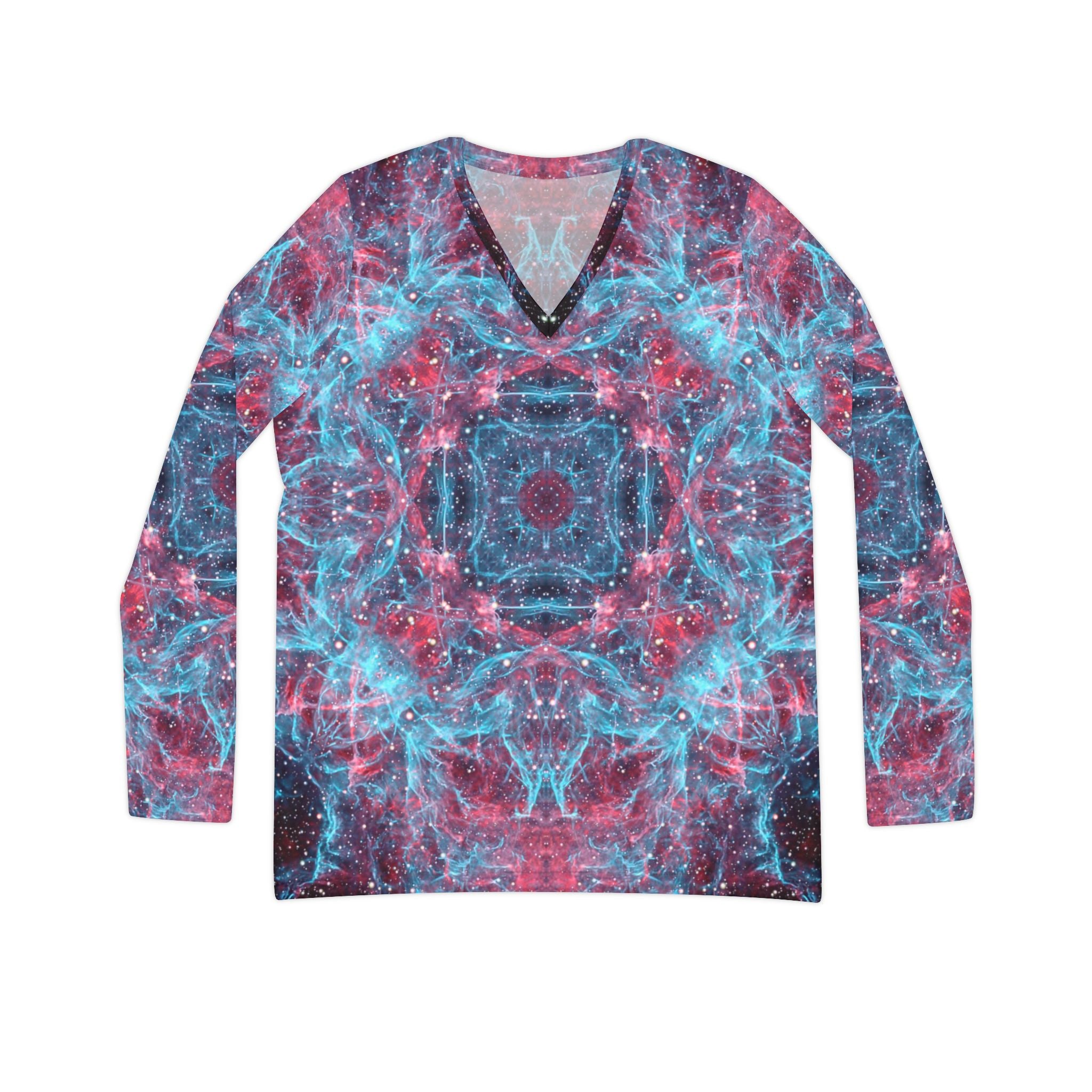 Nora's Anywhere Is Desires Women's Long Sleeve V-neck Shirt