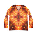 Samhain Night Desires Women's Long Sleeve V-neck Shirt