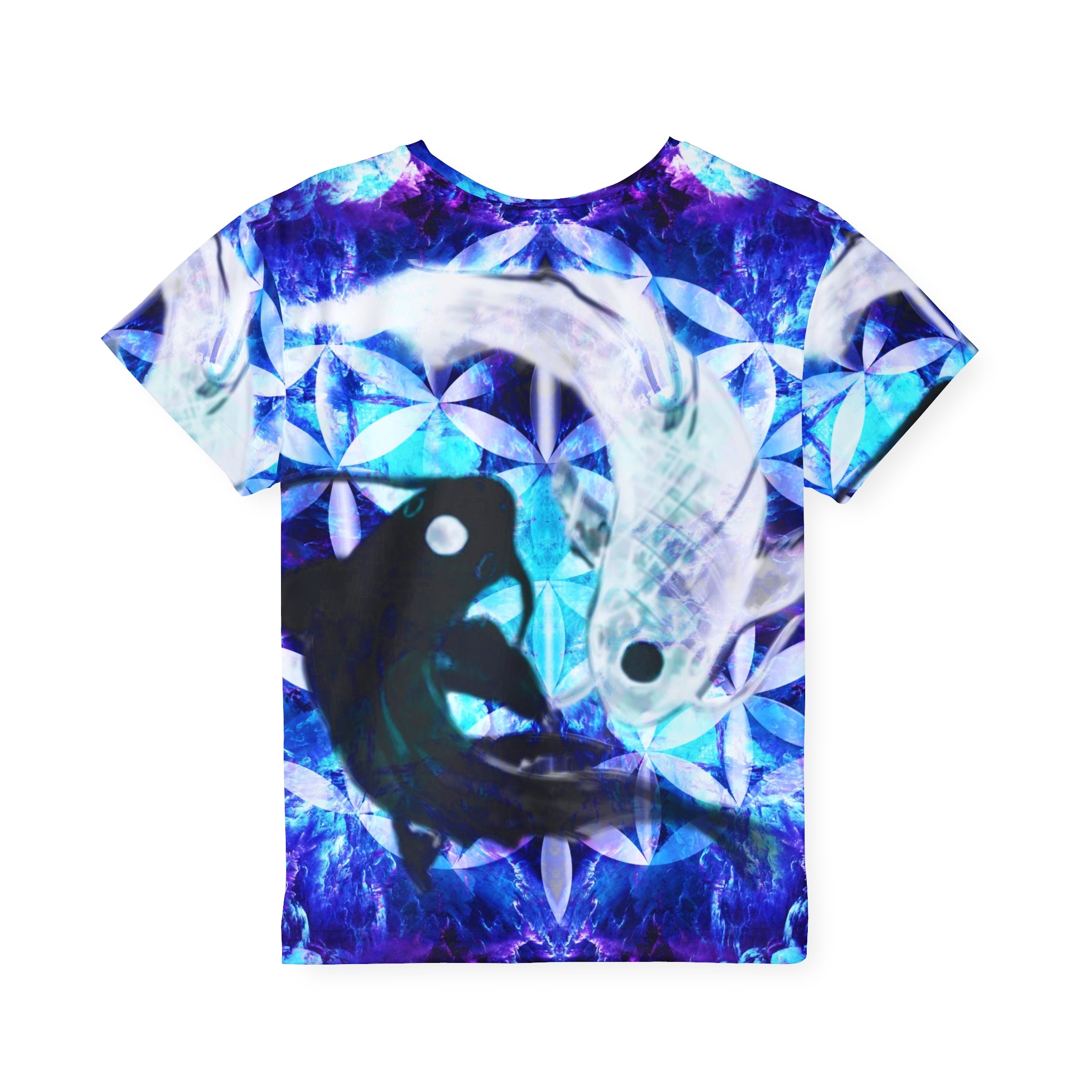 Amen Jin's Dragon's Gate Desires Koi Meditations Kids Sports Jersey