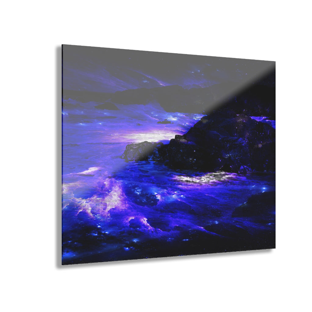 Amethyst Sapphire Indian Ocean Dreams Acrylic Prints (French Cleat)