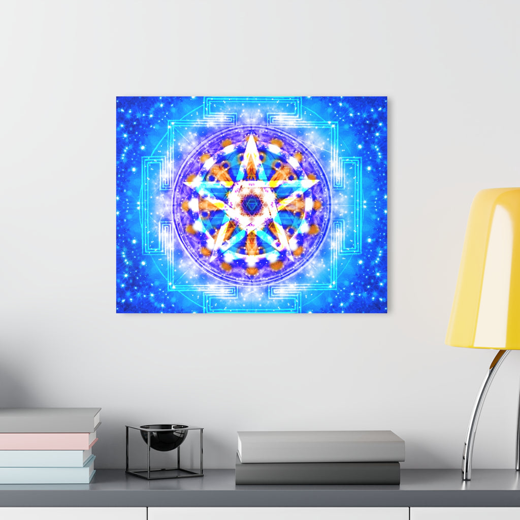 Katerina's Howls Tomorrow Girl Beltane Meditations Acrylic Print (French Cleat)