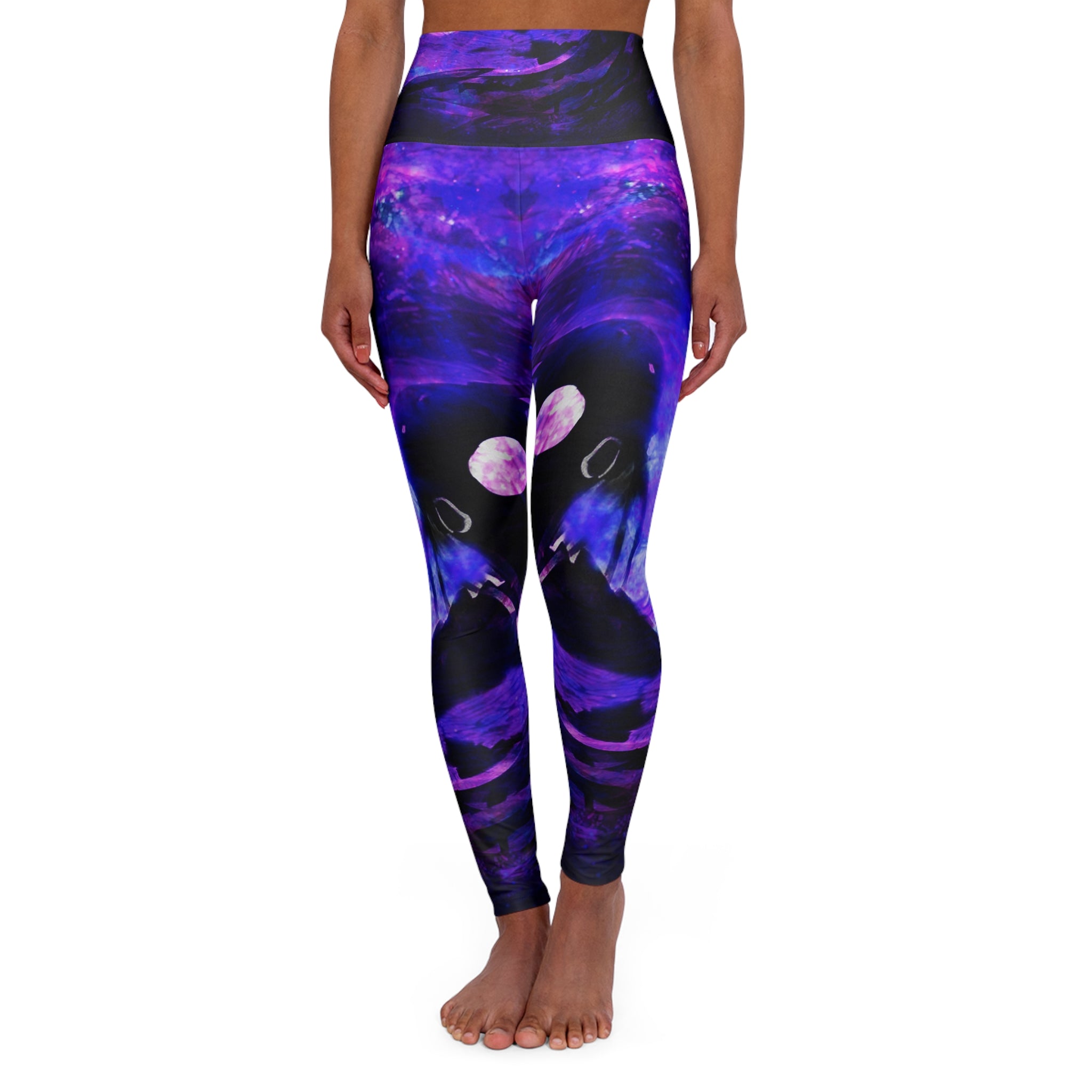 Ajna Koi Desires High Waisted Yoga Leggings