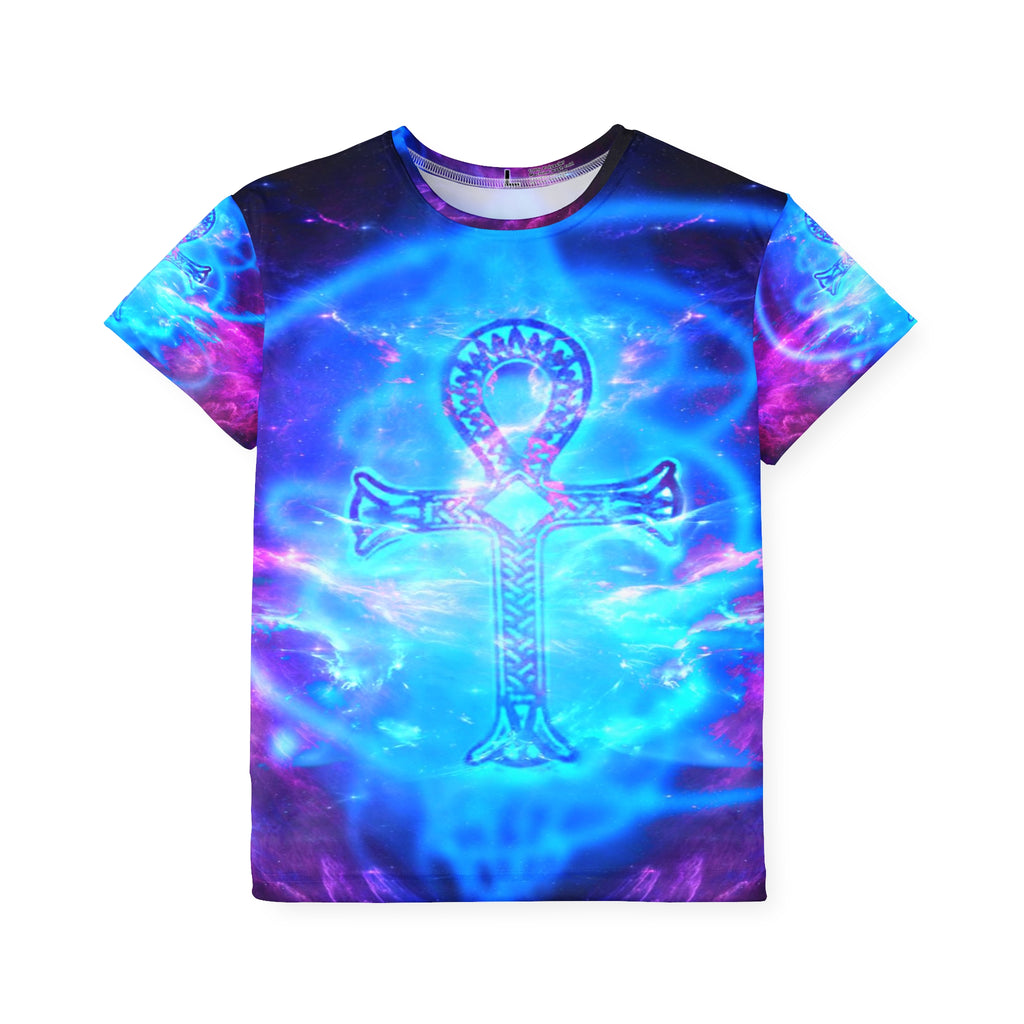 Amethyst Ankh Dreams Kids Sports Jersey
