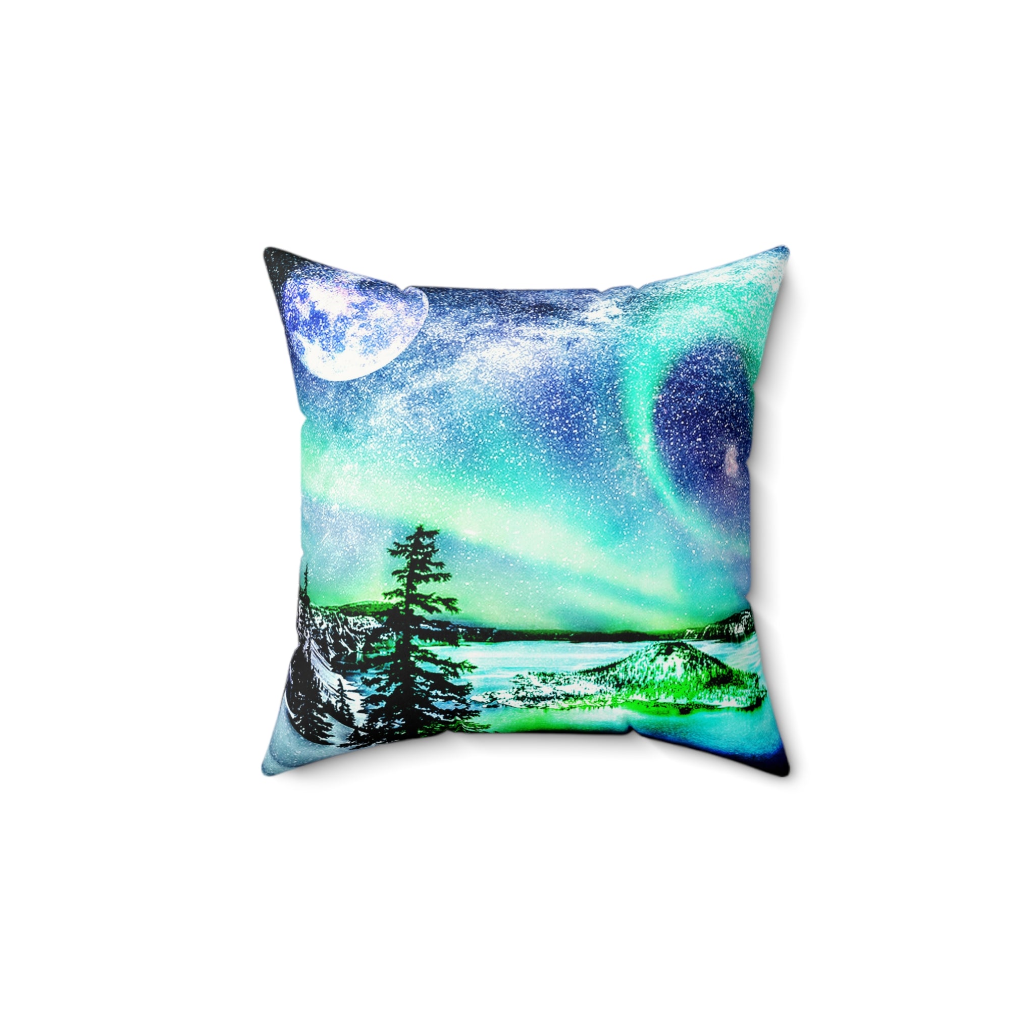 Katerina's Noel Yule Night Dreams Faux Suede Square