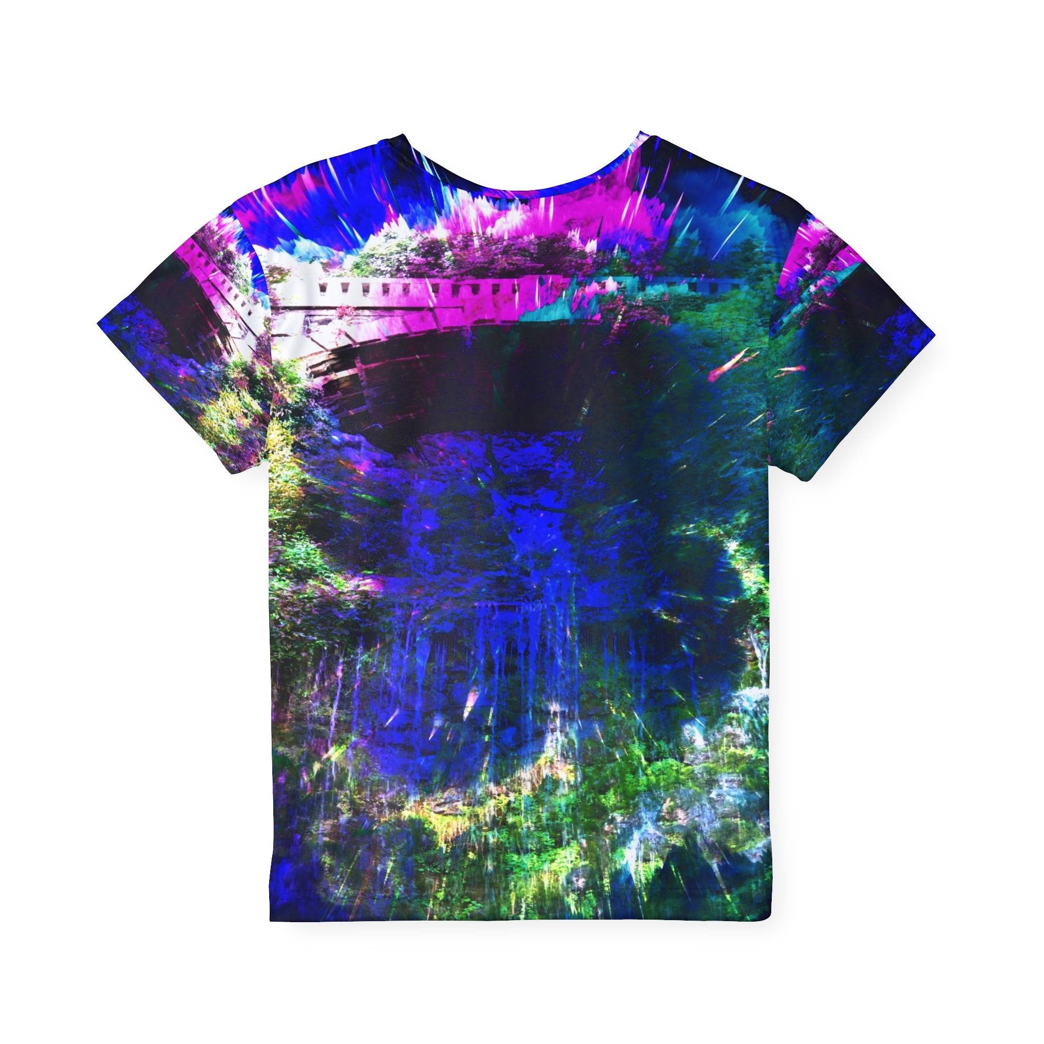 Creation’s Eathereal Falls Desires Kids Sports Jersey