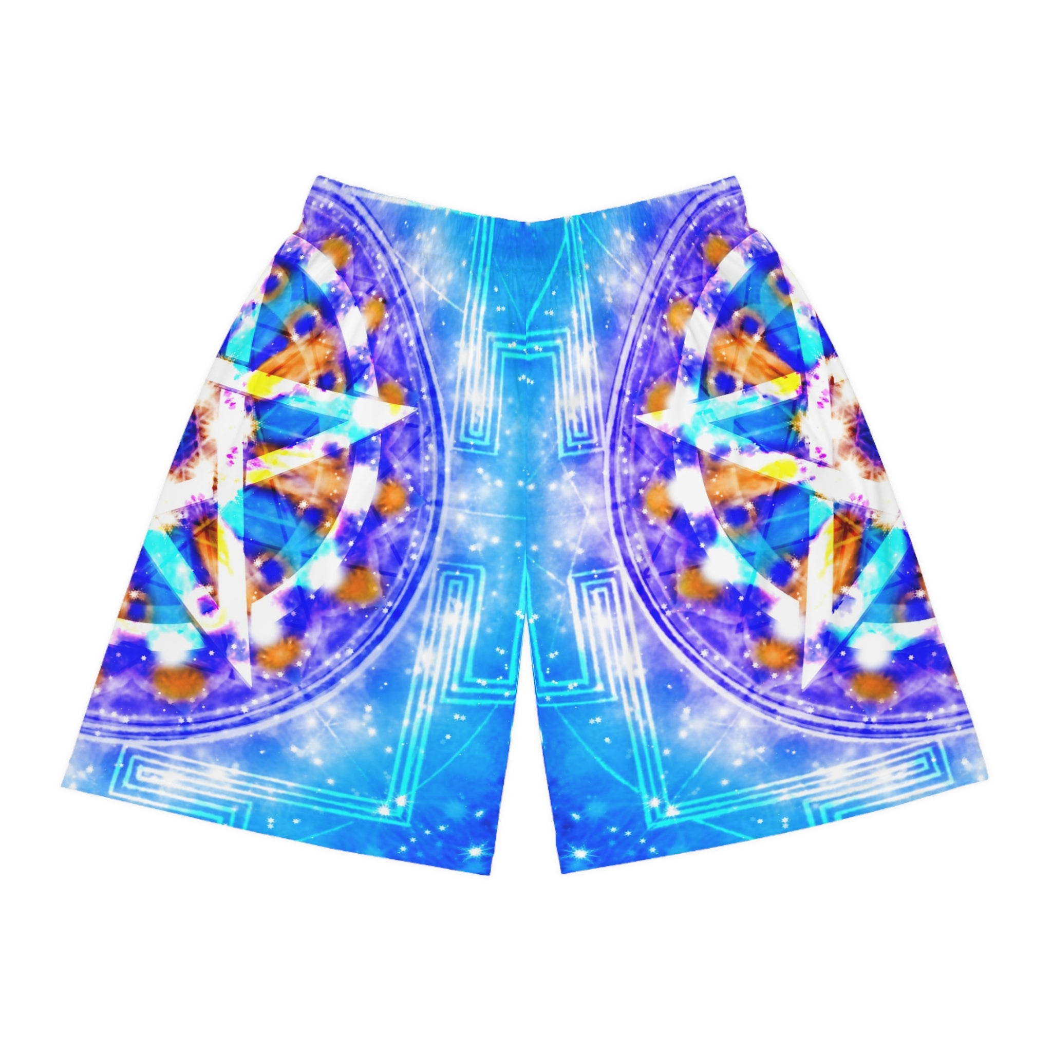Katerina's Howl's Tomorrow Girl Beltane Meditations Basketball Shorts