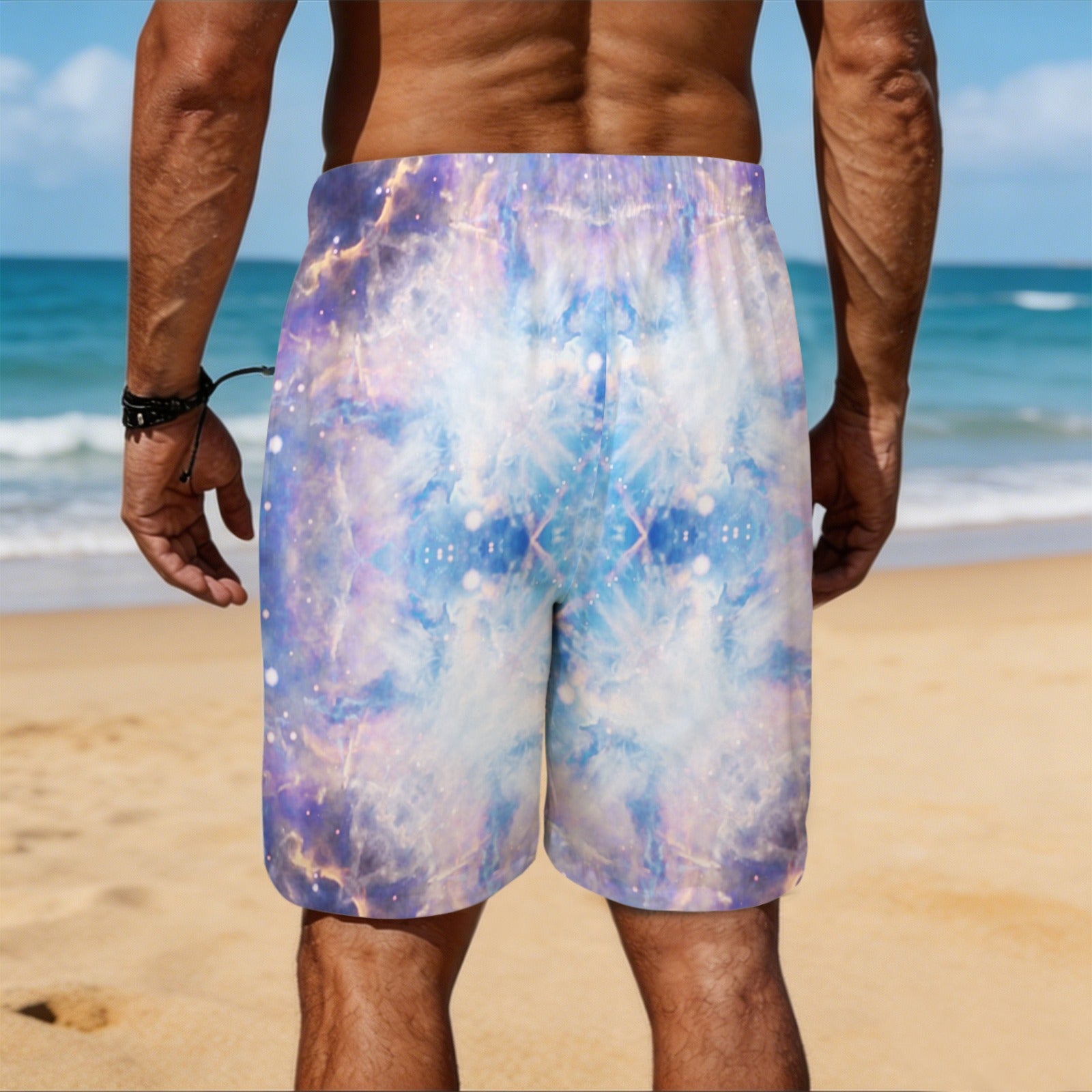 Katerina's Winterborn Desires Men's All Over Print Beach Shorts (Sets 26) | Ships from USA