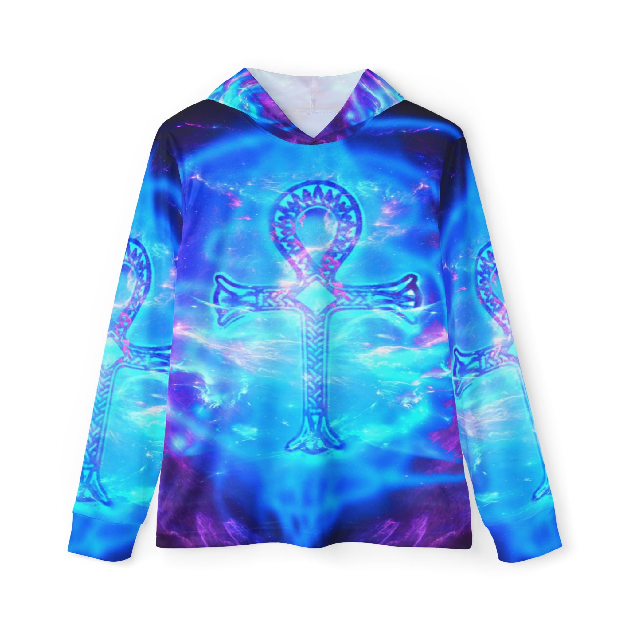 Amethyst Ankh Dreams Men's Sports Warmup Hoodie