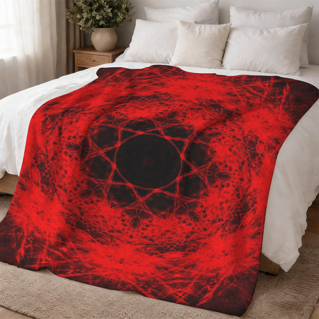 Katerina's Waiting for Hello Desires Sherpa Fleece Blanket 60" x 80" | Ships from USA