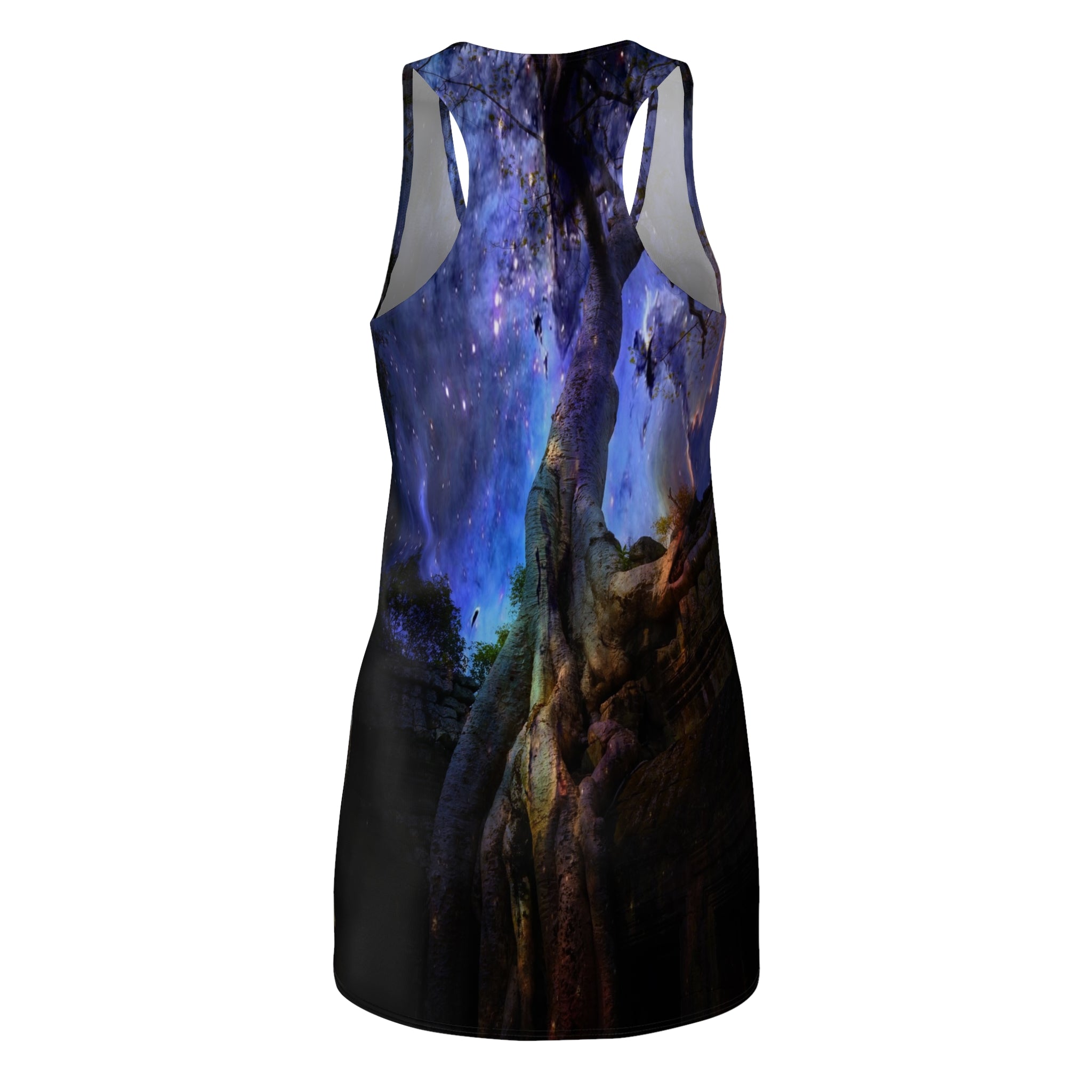 Universal Tree Dreams  Women's Racerback Dress
