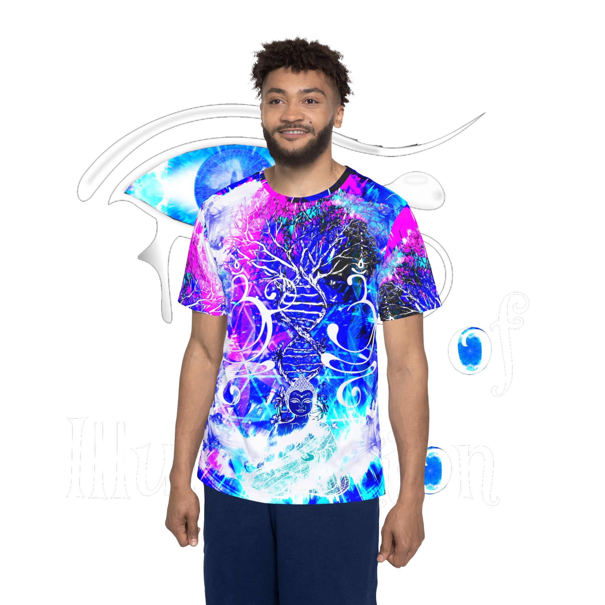 Creation's Buddha Meditations Men's Jersey