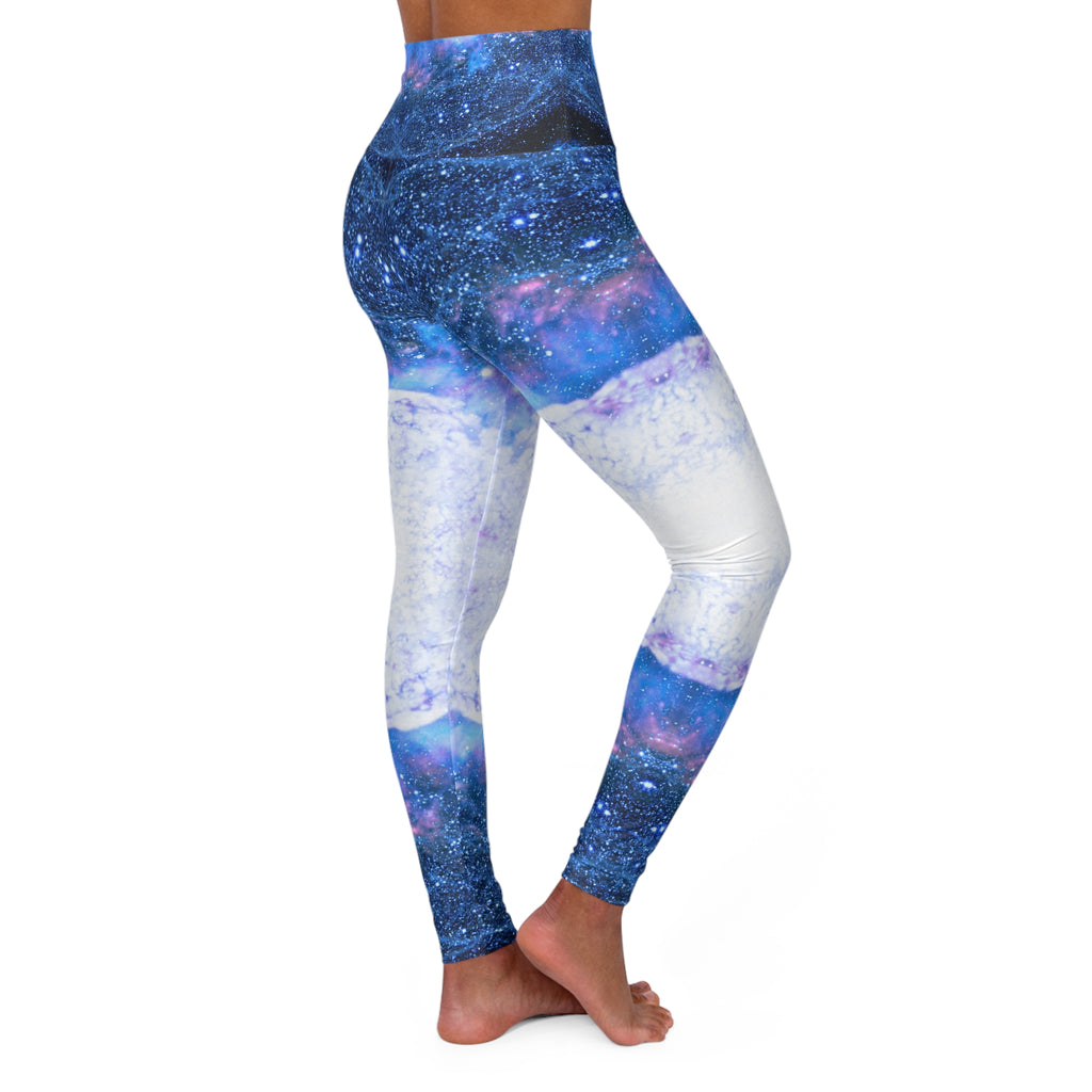 Amen Jin's Supernova Desires High Waisted Yoga Leggings