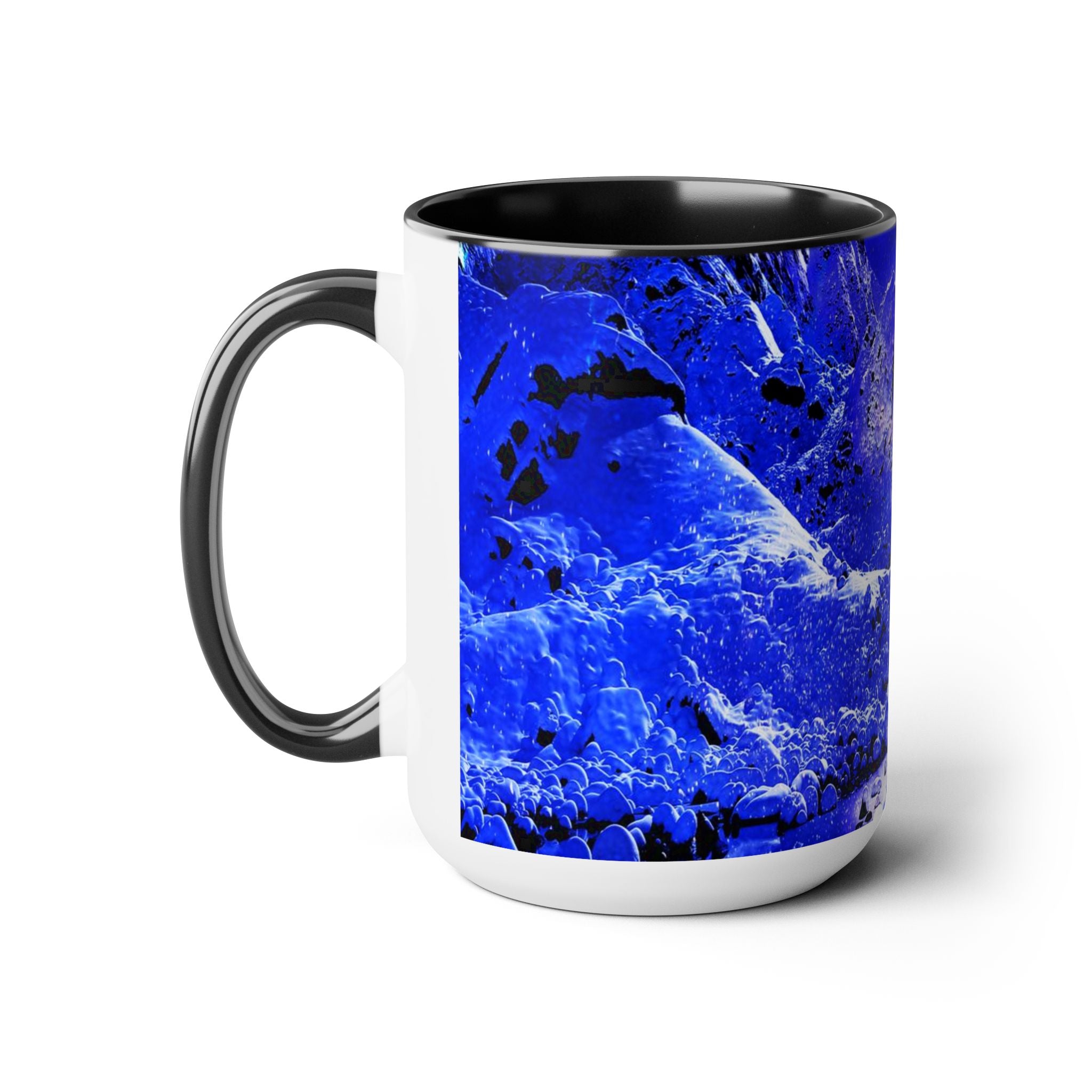 Yule Night Dreams Two-Tone Coffee Mugs, 15oz