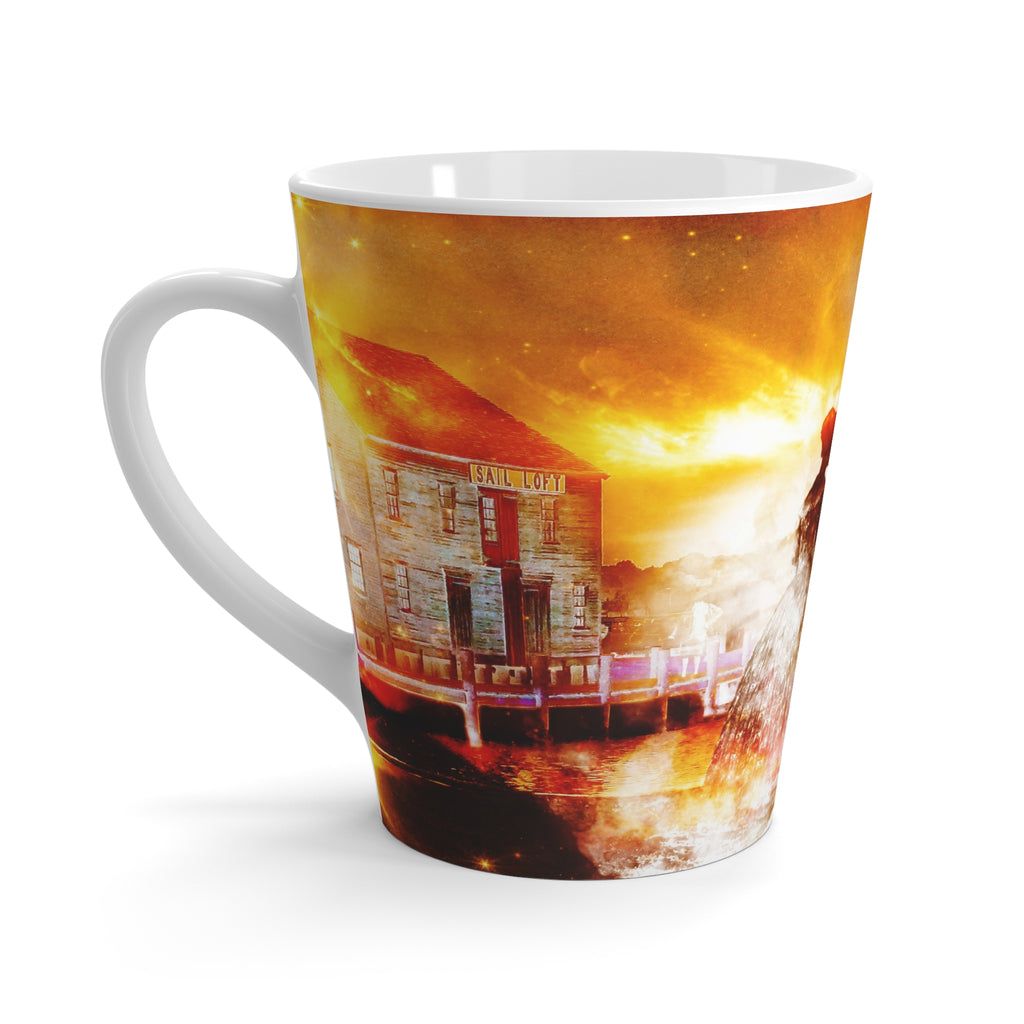 Samhain Eve Salem Harbor Dreams Latte Mug