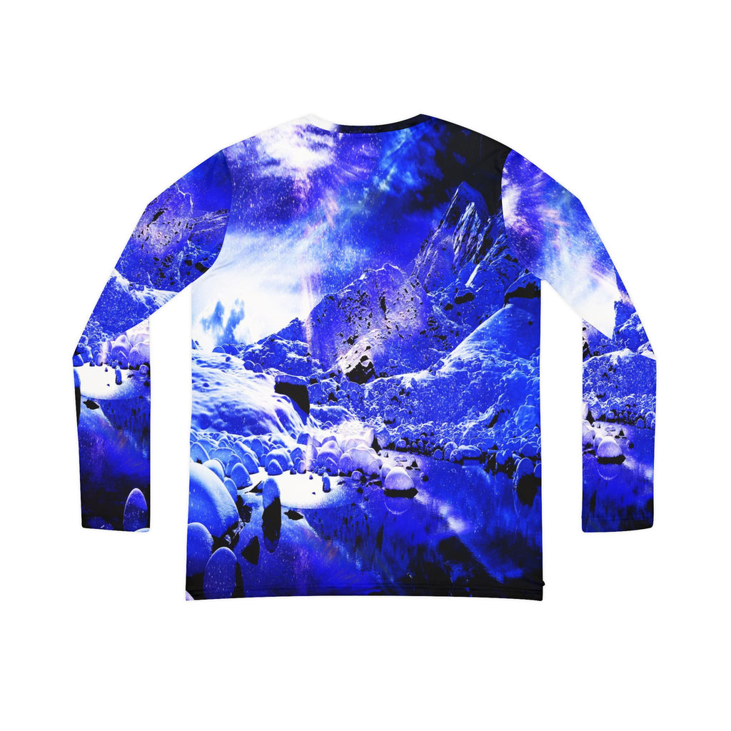 Yule Night Dreams Long Sleeve V-neck Shirt