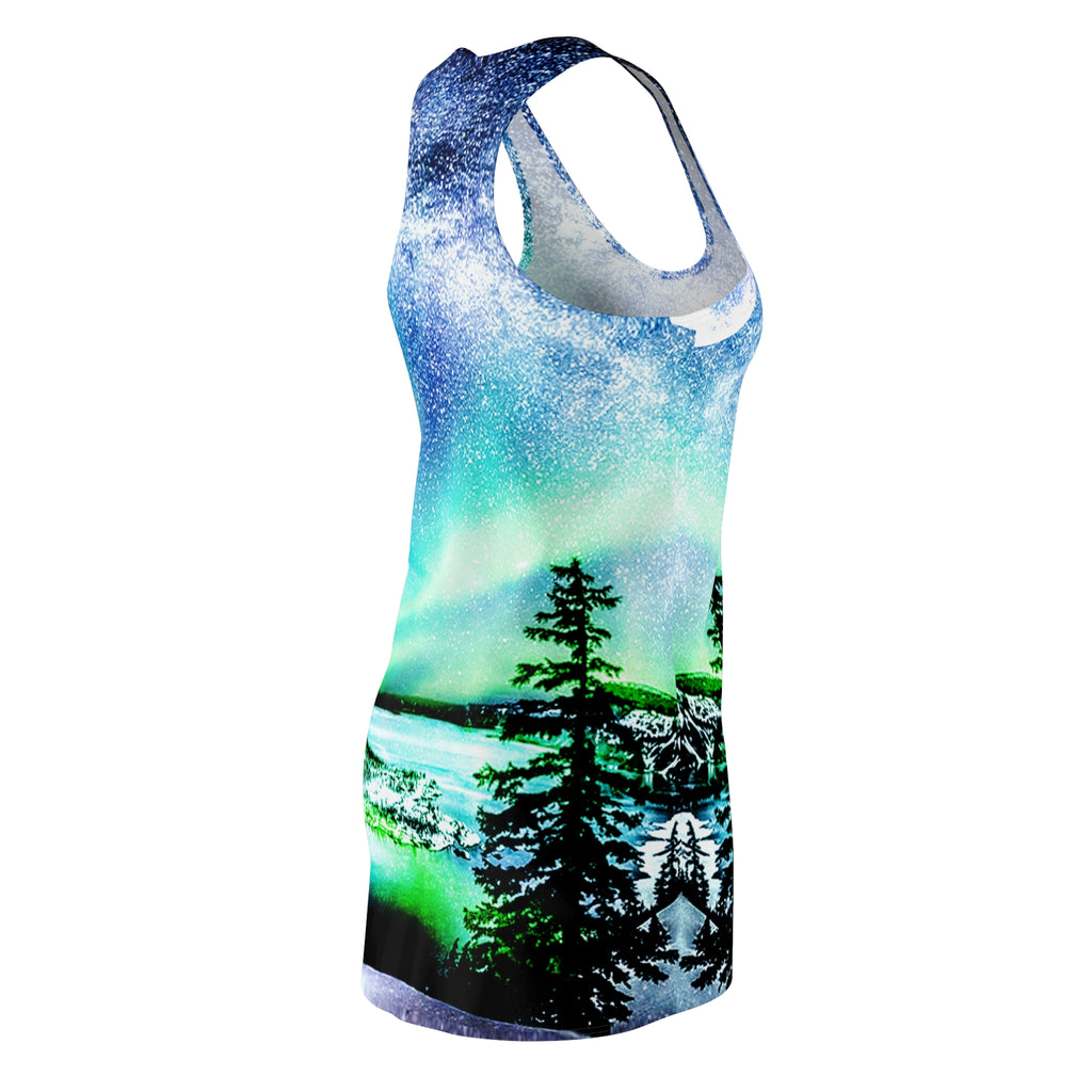 Katerina's Noel Yule Night Dreams Women's Racerback Dress