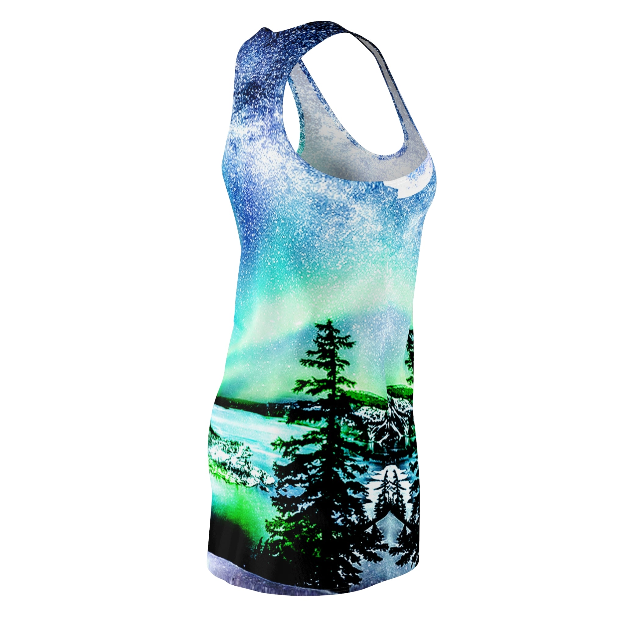 Katerina's Noel Yule Night Dreams Women's Racerback Dress