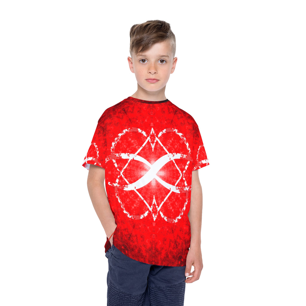 Katerina's Red Instead Infinity Desires 2024 Kids Sports Jersey