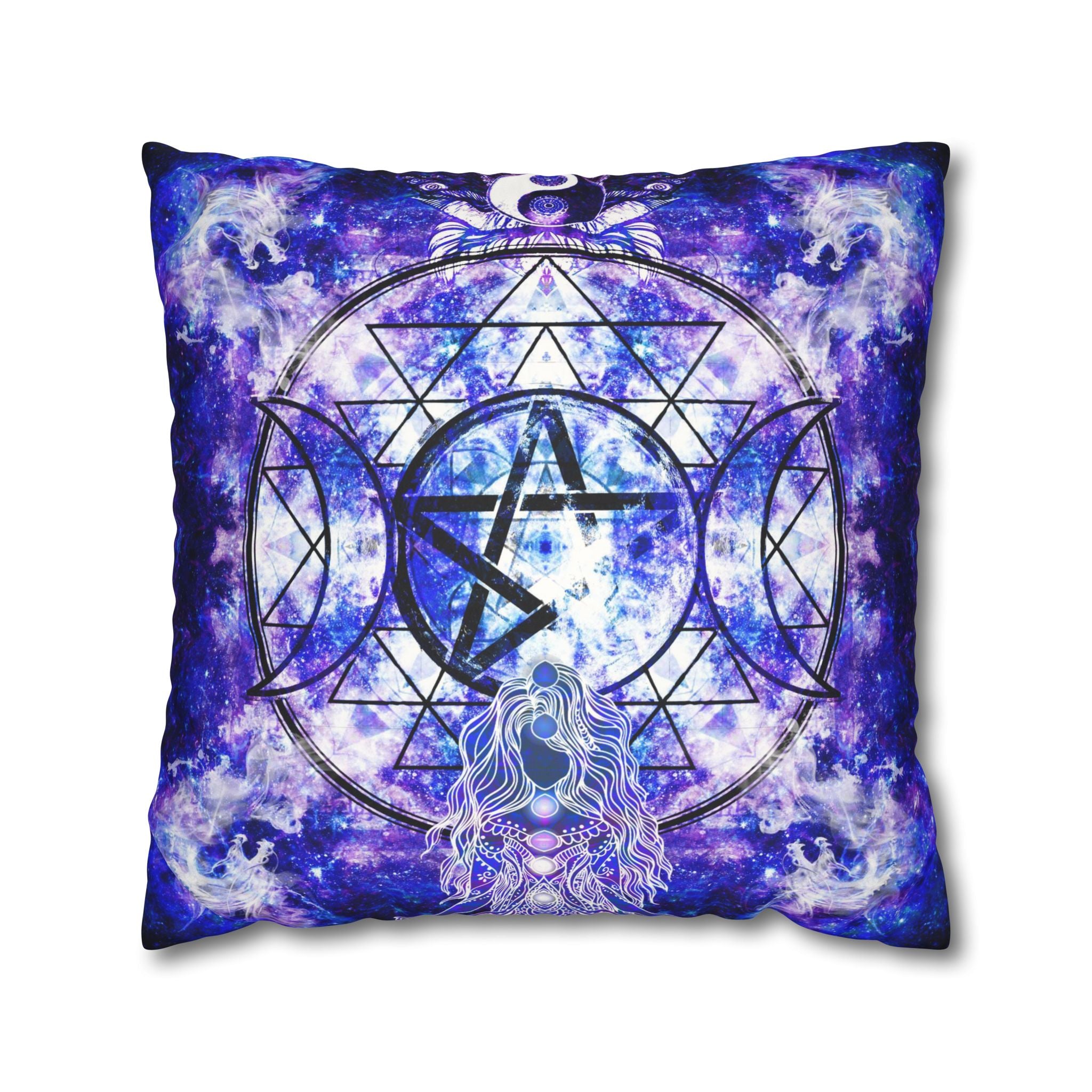 AmenJins Katerinas Magical Dracularian Dragoness AwakeningMeditations Pillowcase