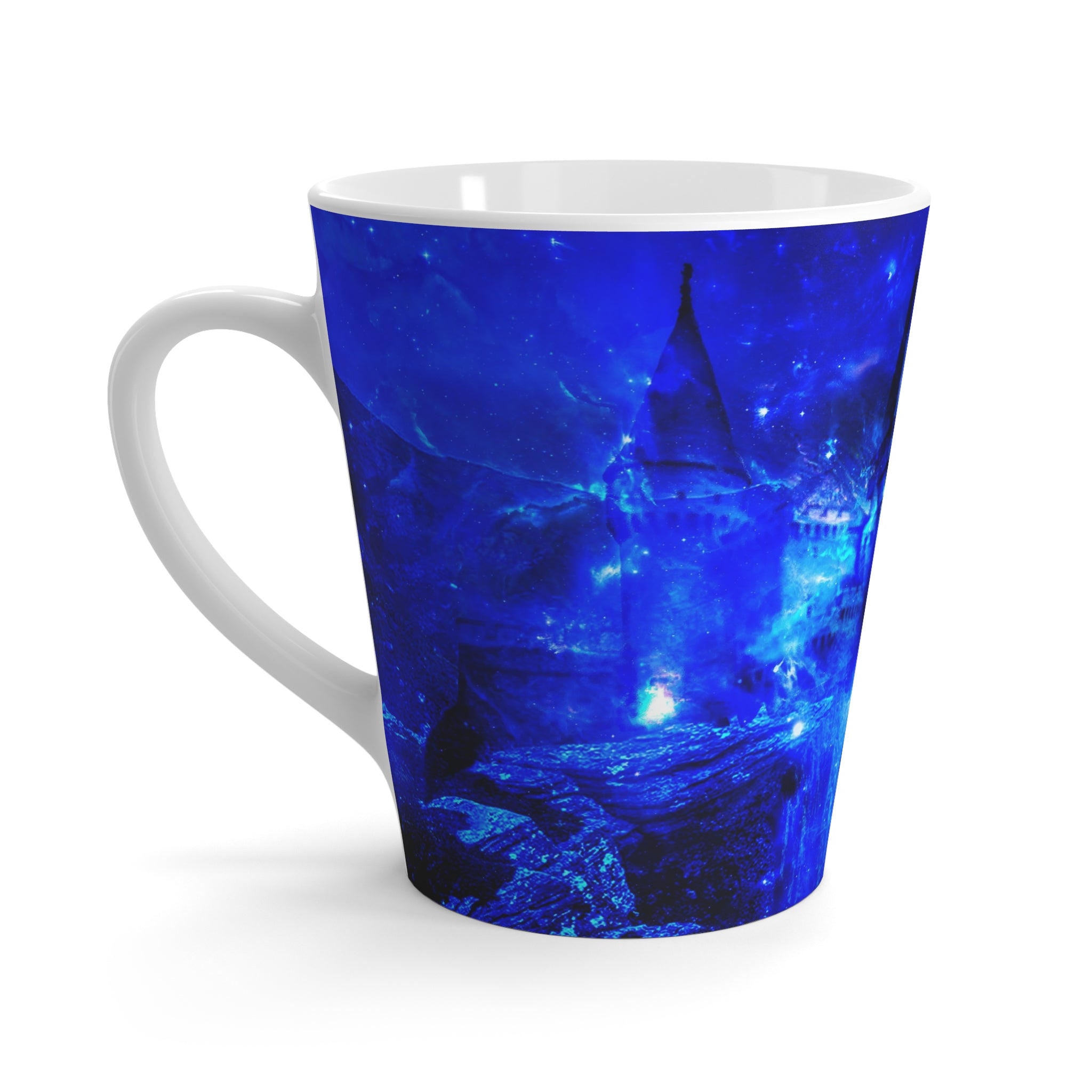 Ad Amorem Amisi Castle of Glass Dreams Latte Mug