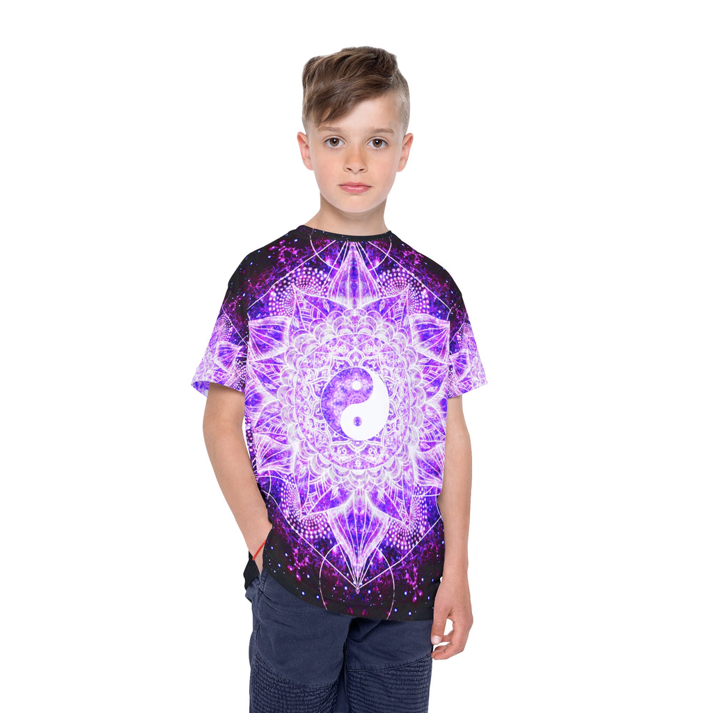 Sahasara Desires Yin Yang Meditations Kids Sports Jersey