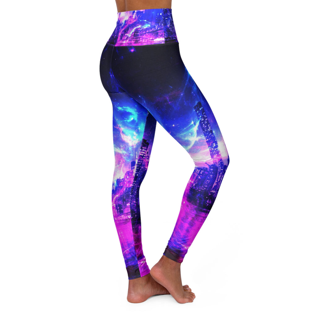 Amethyst New York Dreams High Waisted Yoga Leggings