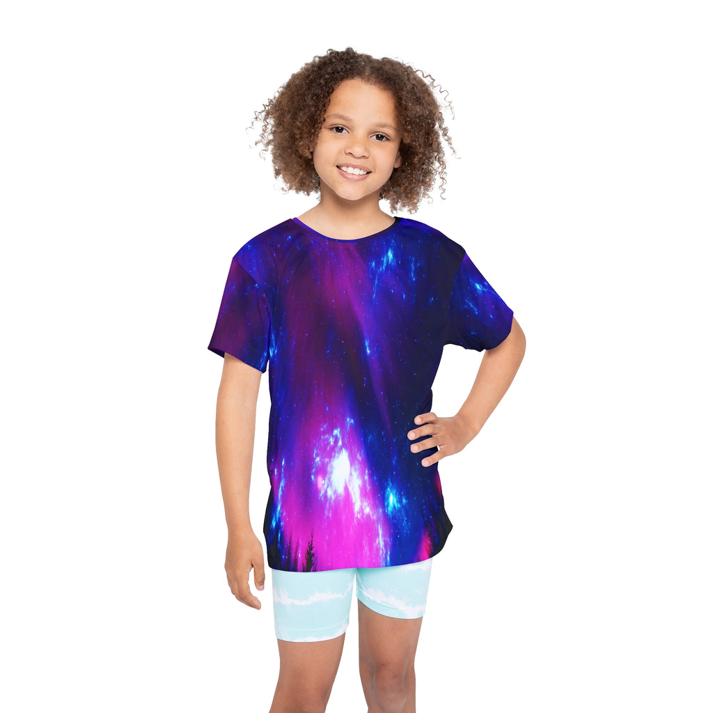 Amethyst Winter Dreams Kids Sports Jersey