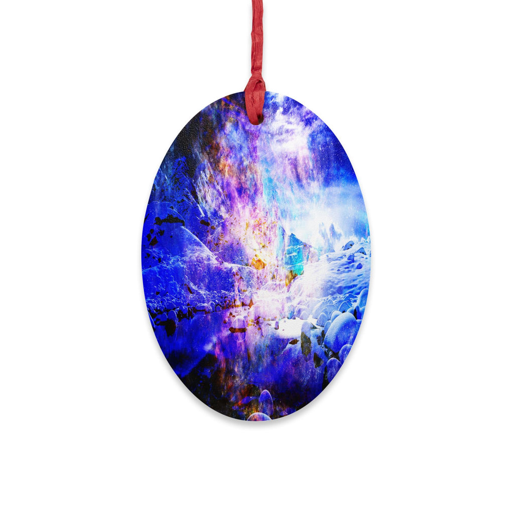 Breathe Again Yule Night Dreams Wooden Ornaments