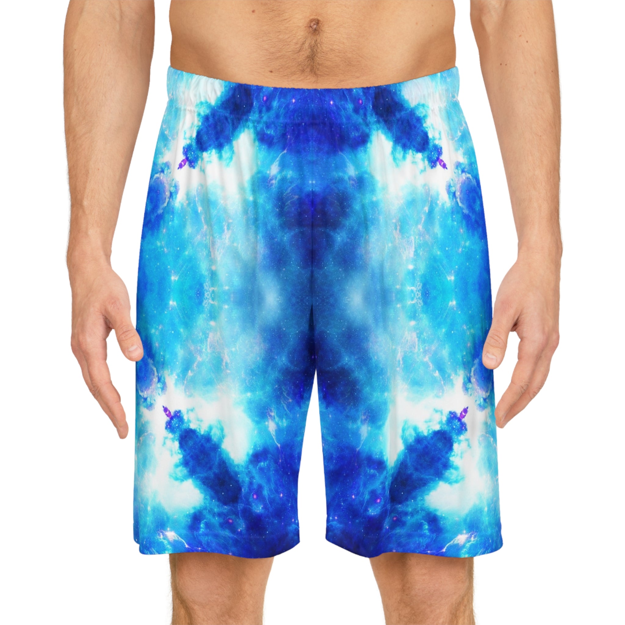 Amen Jin's Mandala of Dragon Fire Desires Basketball Shorts