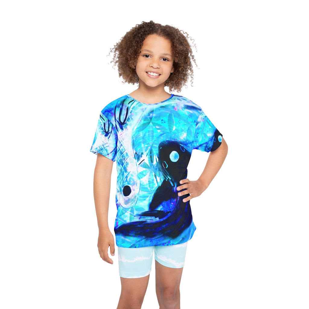 Amen Jin's Memories of Yesterday Koi Meditations Kids Sports Jersey