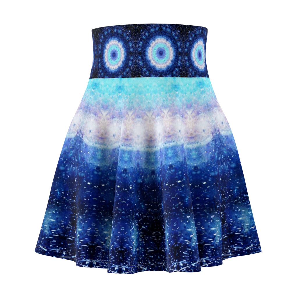 Transcendent Serenity Desires Women's Skater Skirt