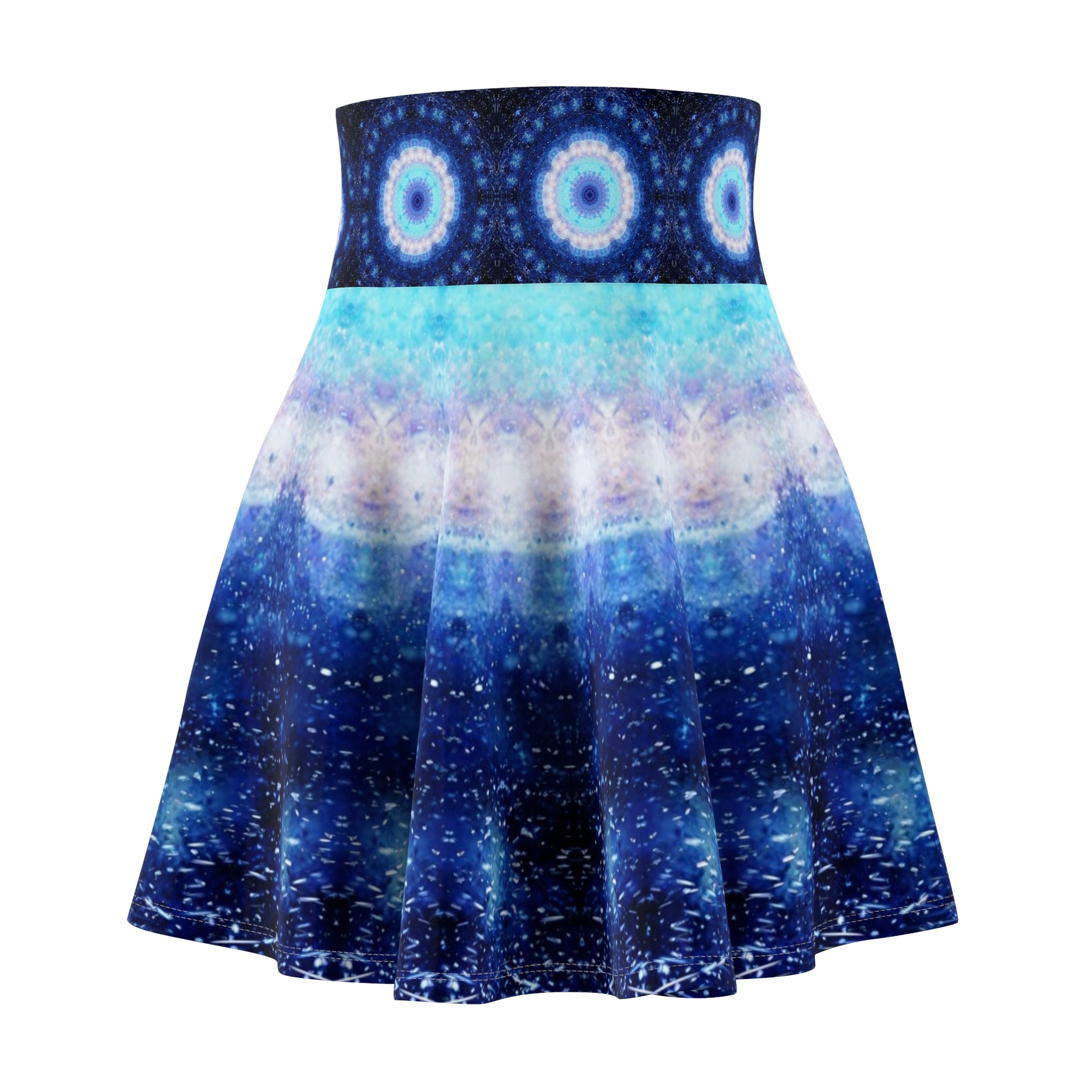Transcendent Serenity Desires Women's Skater Skirt