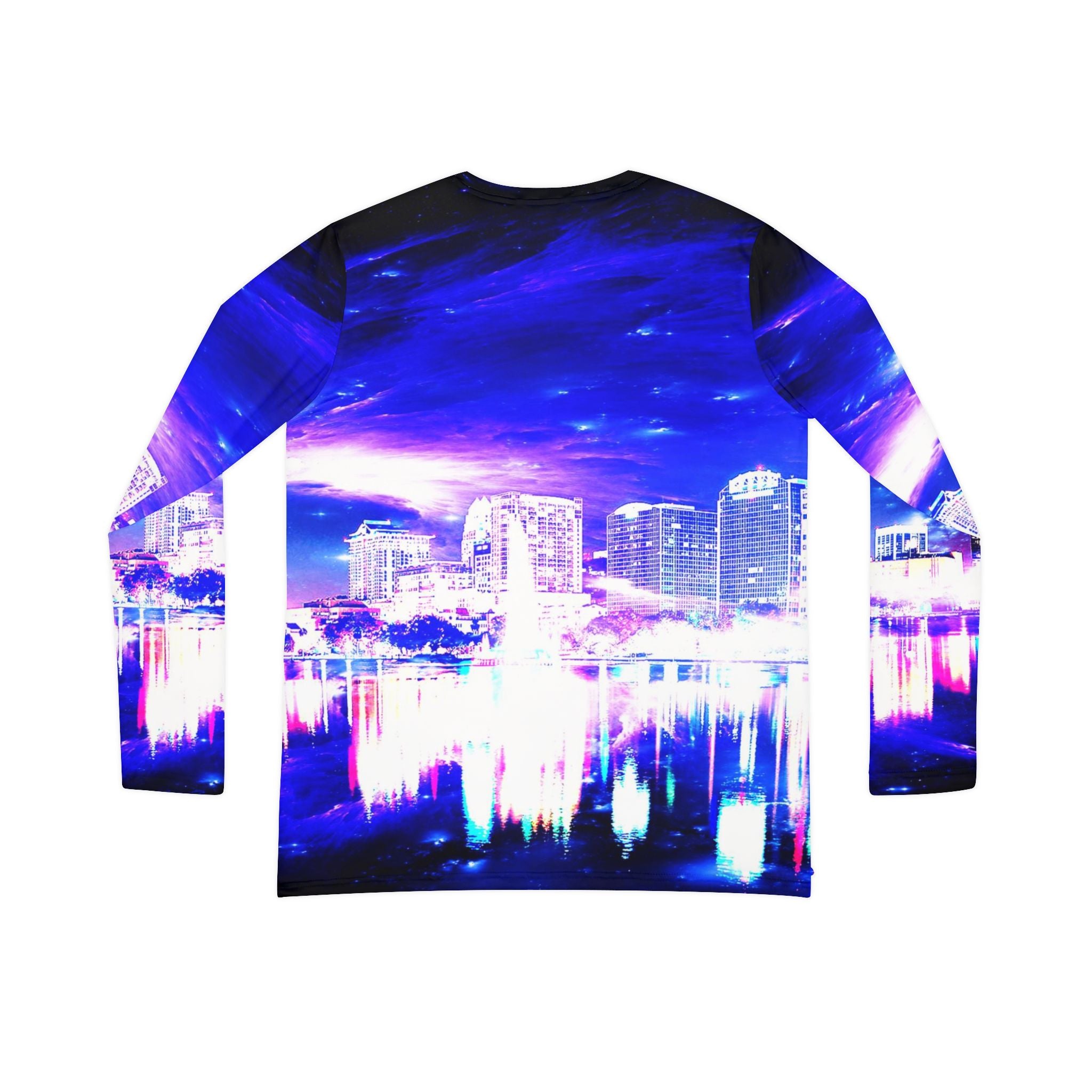 Amethyst Sapphire Orlando Dreams Women's Long Sleeve V-neck Shirt