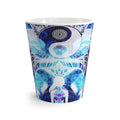 Amen Jin's Dragon's Gate Lotus Meditations Latte Mug