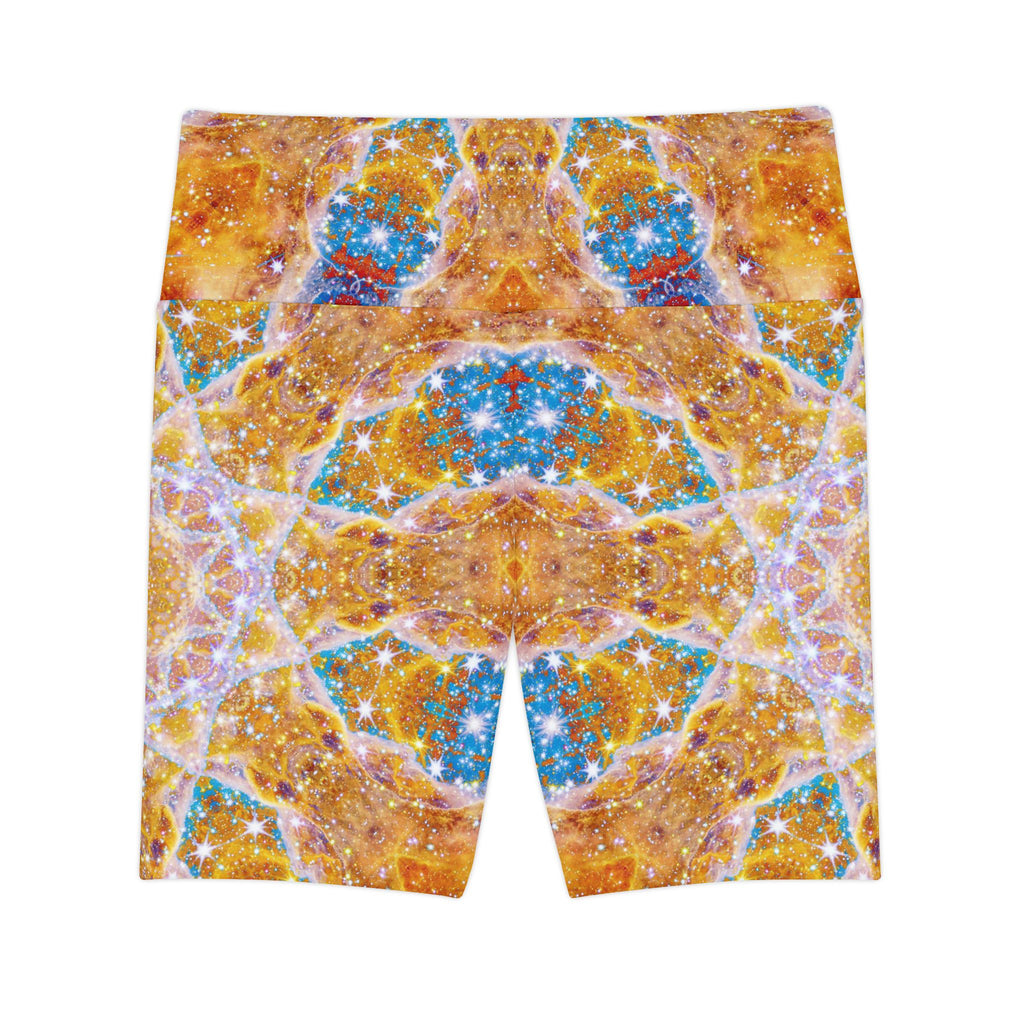 Spirited Marie all the White Horses Desires Women's Workout Shorts