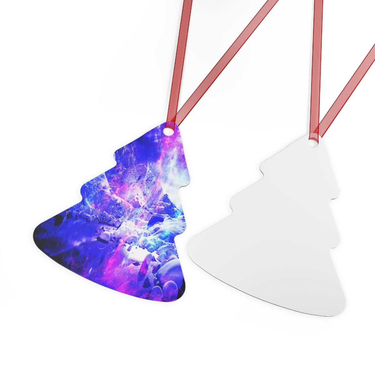 Amethyst Yule Night Dreams Metal Ornaments