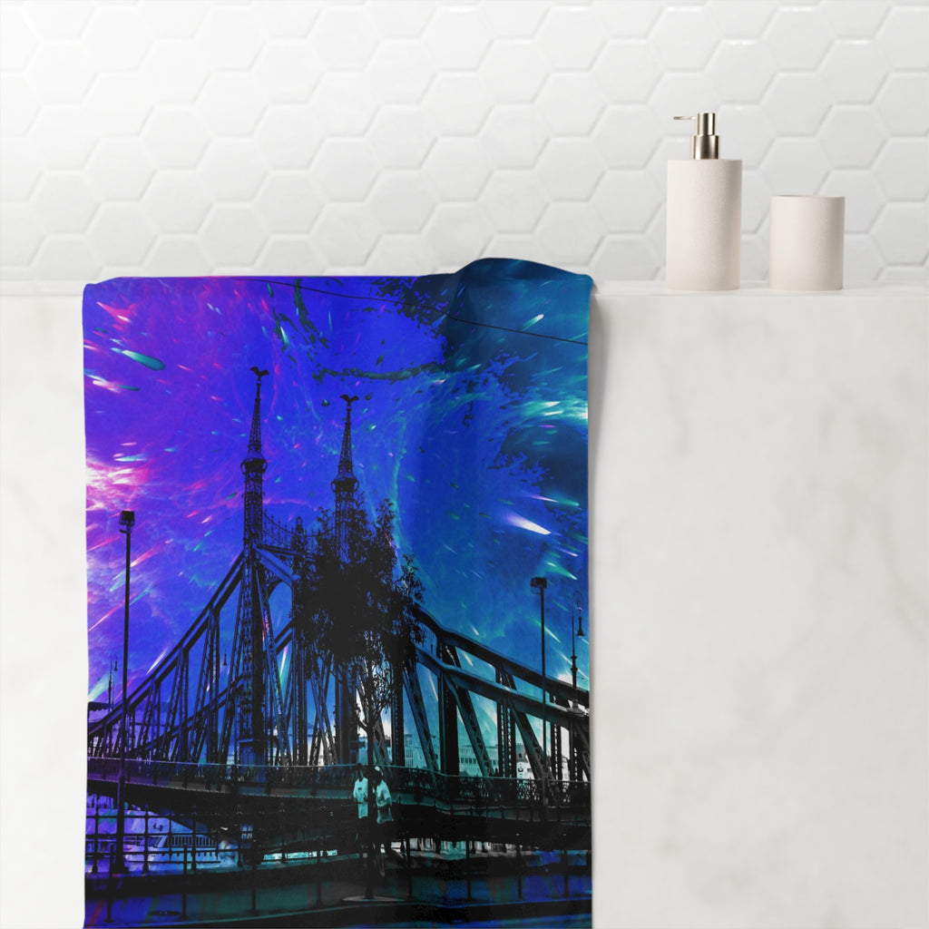 Creation's Liberty Bridge Desires Mink-Cotton Towel