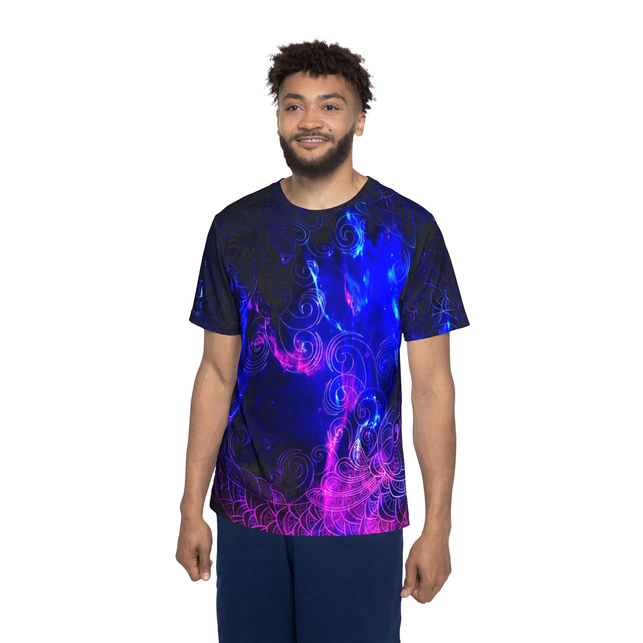 Amethyst Koi Dreams Men's Sports Jersey
