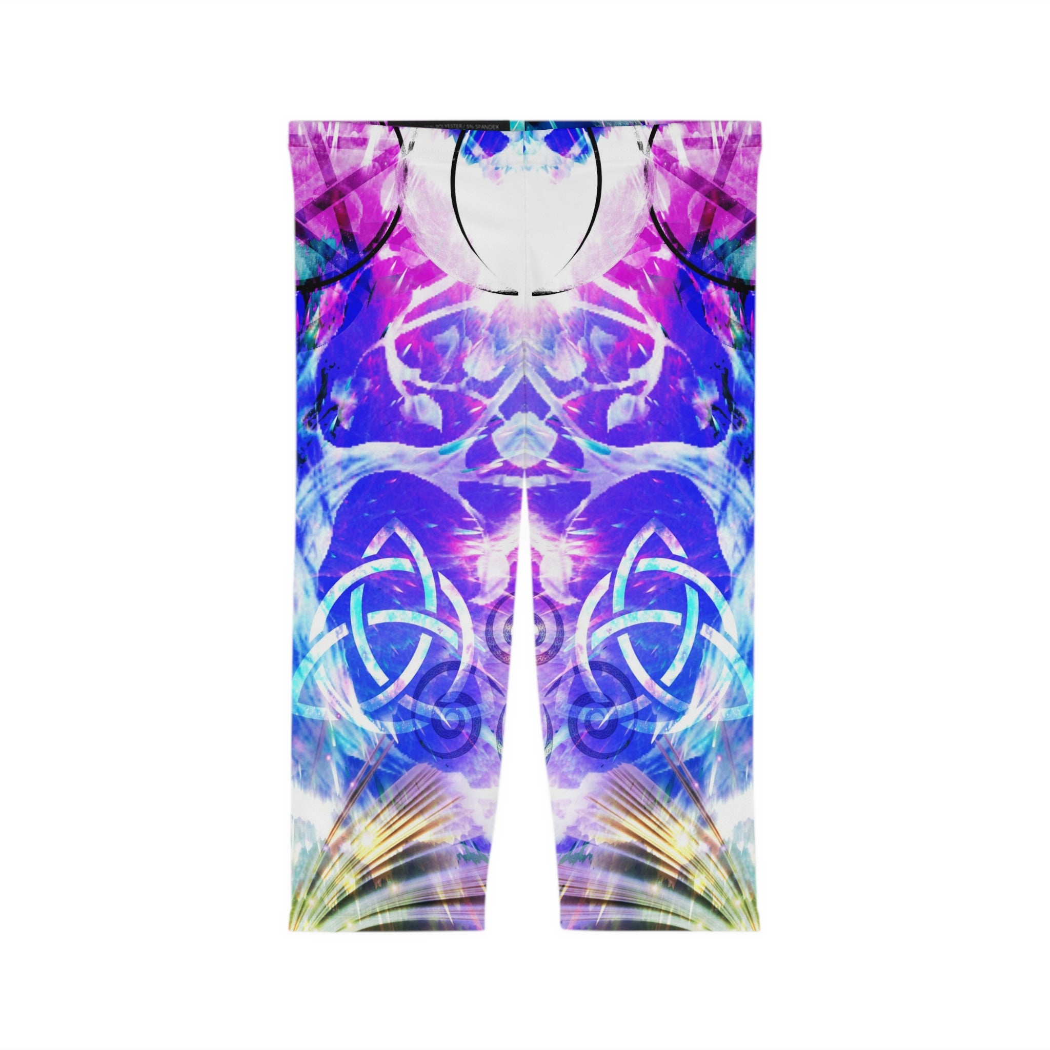 Creation's Celtic Desires Meditations Women's Capri Leggings