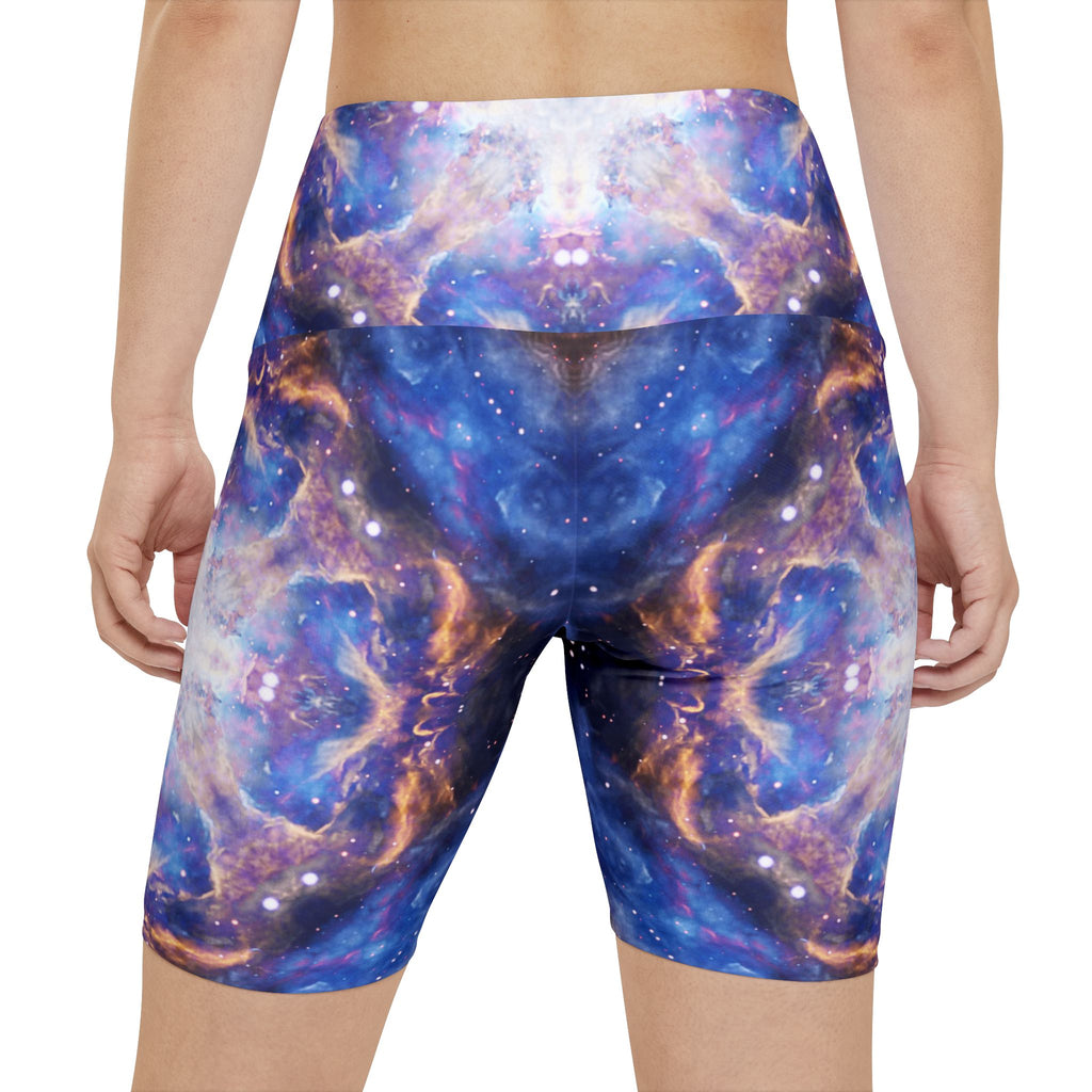 Amen Jin's Forgiveness Desires Women's Workout Shorts