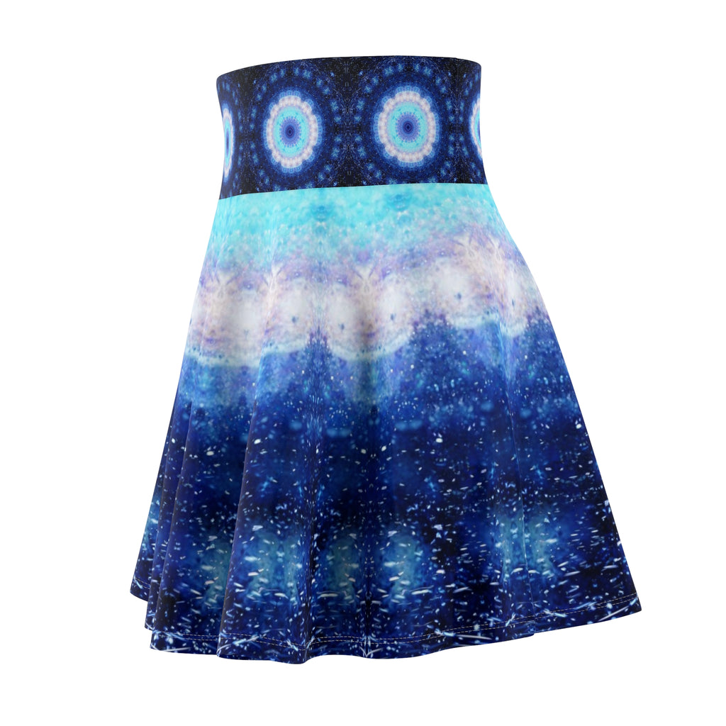 Transcendent Serenity Desires Women's Skater Skirt