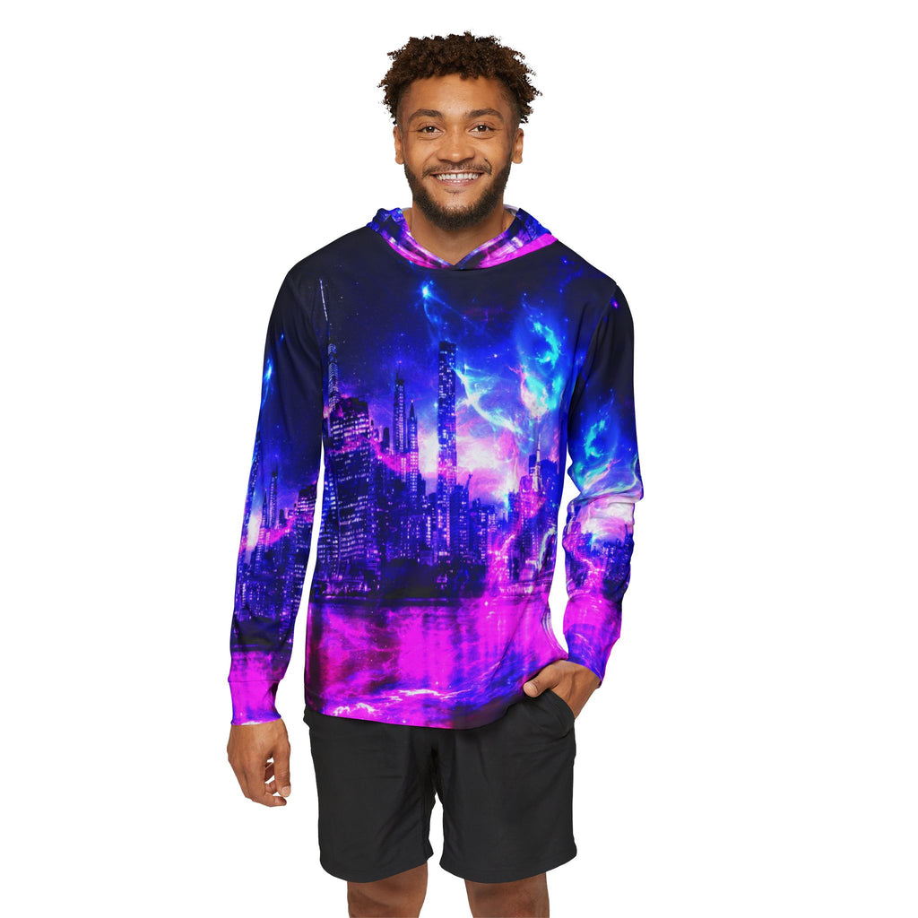 Amethyst New York Dreams Men's Sports Warmup Hoodie