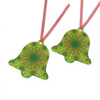 Katerina's Yule Lighted String Desires Metal Ornaments